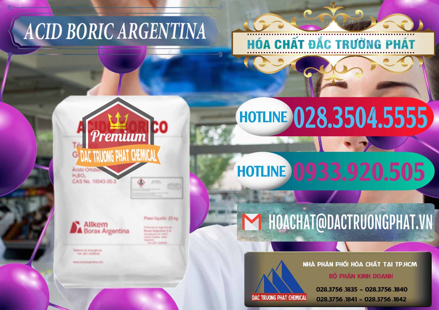 Đơn vị chuyên bán và cung ứng Acid Boric – Axit Boric H3BO3 99% Allkem Argentina - 0448 - Cty cung cấp _ phân phối hóa chất tại TP.HCM - truongphat.vn