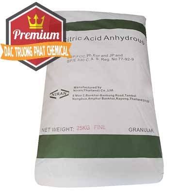 Nơi chuyên kinh doanh - bán Acid Citric - Axit Citric Anhydrous - Thái Lan Niran - 0231 - Nơi phân phối _ cung cấp hóa chất tại TP.HCM - truongphat.vn