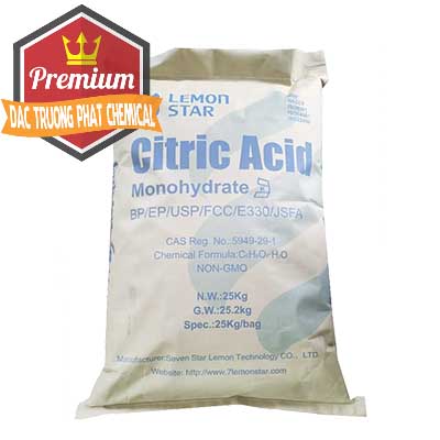 Nơi nhập khẩu - bán Acid Citric - Axit Citric BP/EP/USP/FCC/E330 Lemon Star Trung Quốc China - 0286 - Nơi bán - phân phối hóa chất tại TP.HCM - truongphat.vn