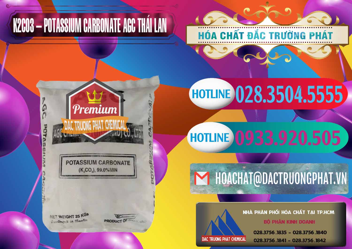 Kinh doanh _ bán K2Co3 – Potassium Carbonate AGC Thái Lan Thailand - 0471 - Đơn vị chuyên cung cấp - nhập khẩu hóa chất tại TP.HCM - truongphat.vn