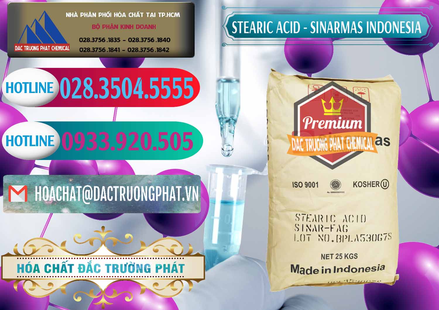 Cty chuyên phân phối & bán Axit Stearic - Stearic Acid Sinarmas Indonesia - 0389 - Phân phối & nhập khẩu hóa chất tại TP.HCM - truongphat.vn