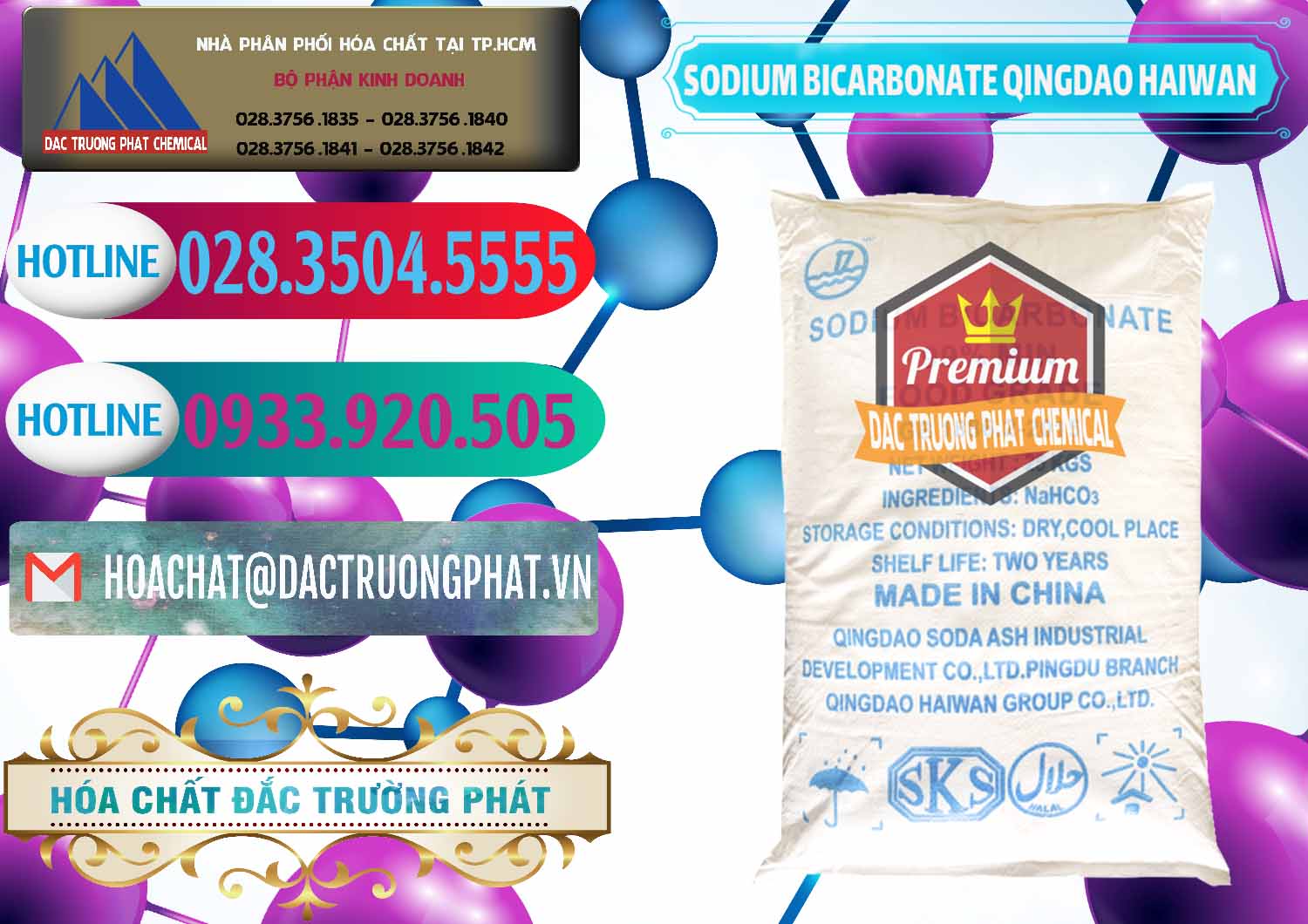 Công ty chuyên nhập khẩu - bán Sodium Bicarbonate – Bicar NaHCO3 Food Grade Qingdao Haiwan Trung Quốc China - 0258 - Cung cấp - bán hóa chất tại TP.HCM - truongphat.vn