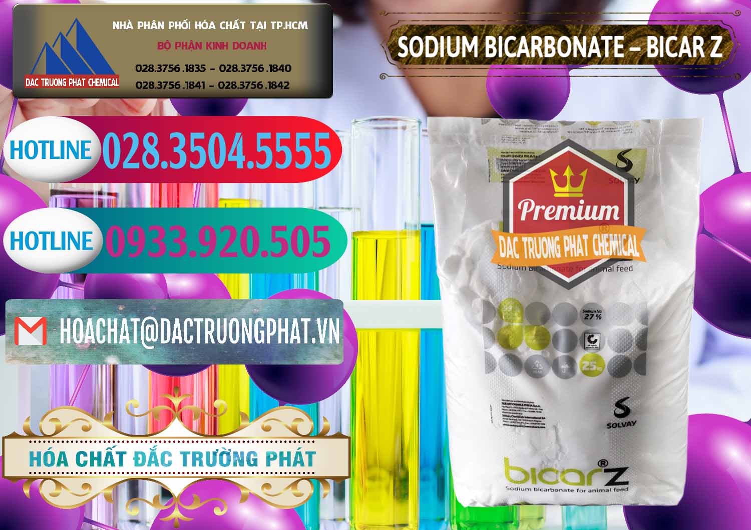 Công ty kinh doanh & bán Sodium Bicarbonate – NaHCO3 Bicar Z Ý Italy Solvay - 0139 - Nơi cung cấp & phân phối hóa chất tại TP.HCM - truongphat.vn