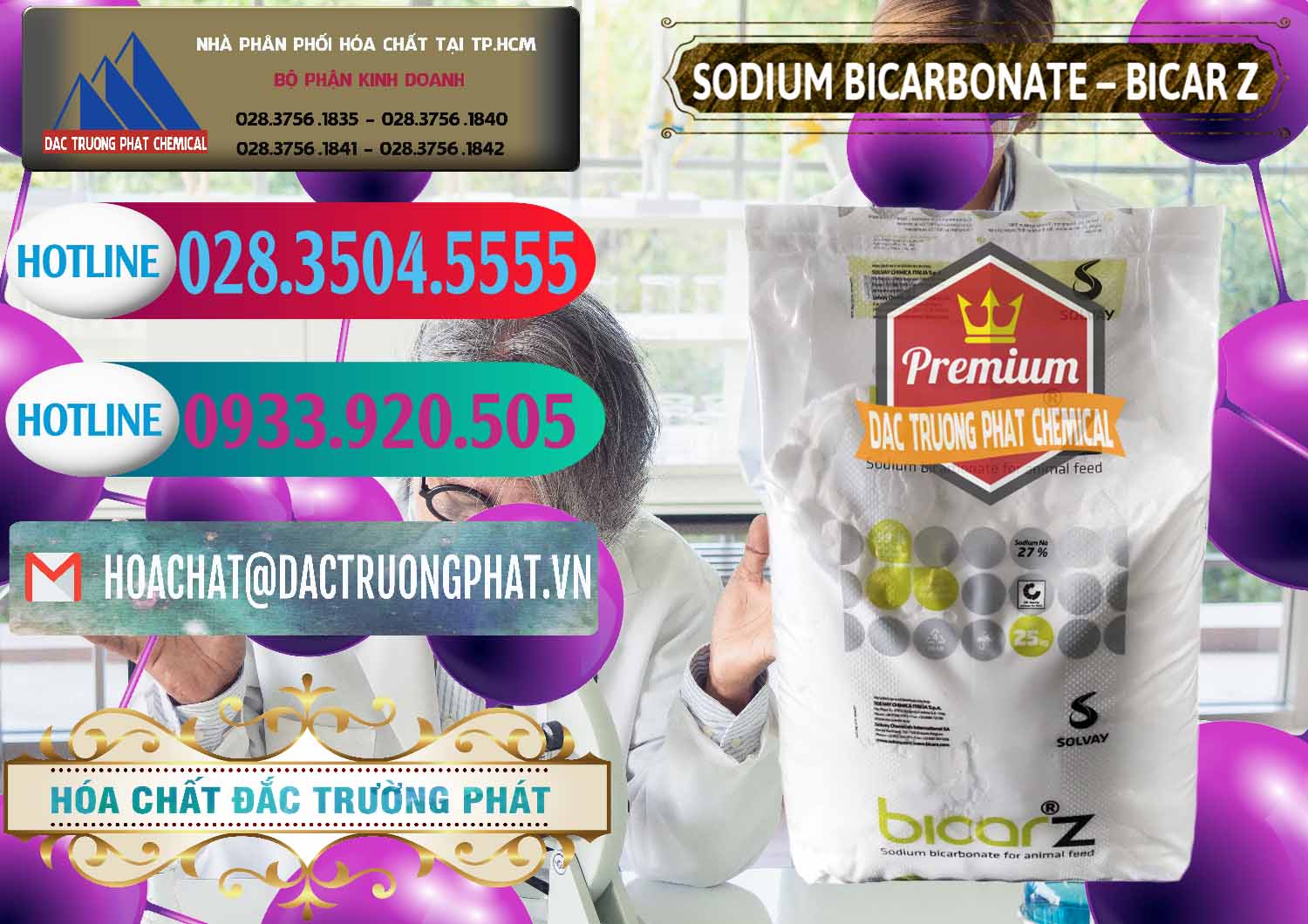 Đơn vị bán _ cung ứng Sodium Bicarbonate – NaHCO3 Bicar Z Ý Italy Solvay - 0139 - Đơn vị chuyên kinh doanh - phân phối hóa chất tại TP.HCM - truongphat.vn