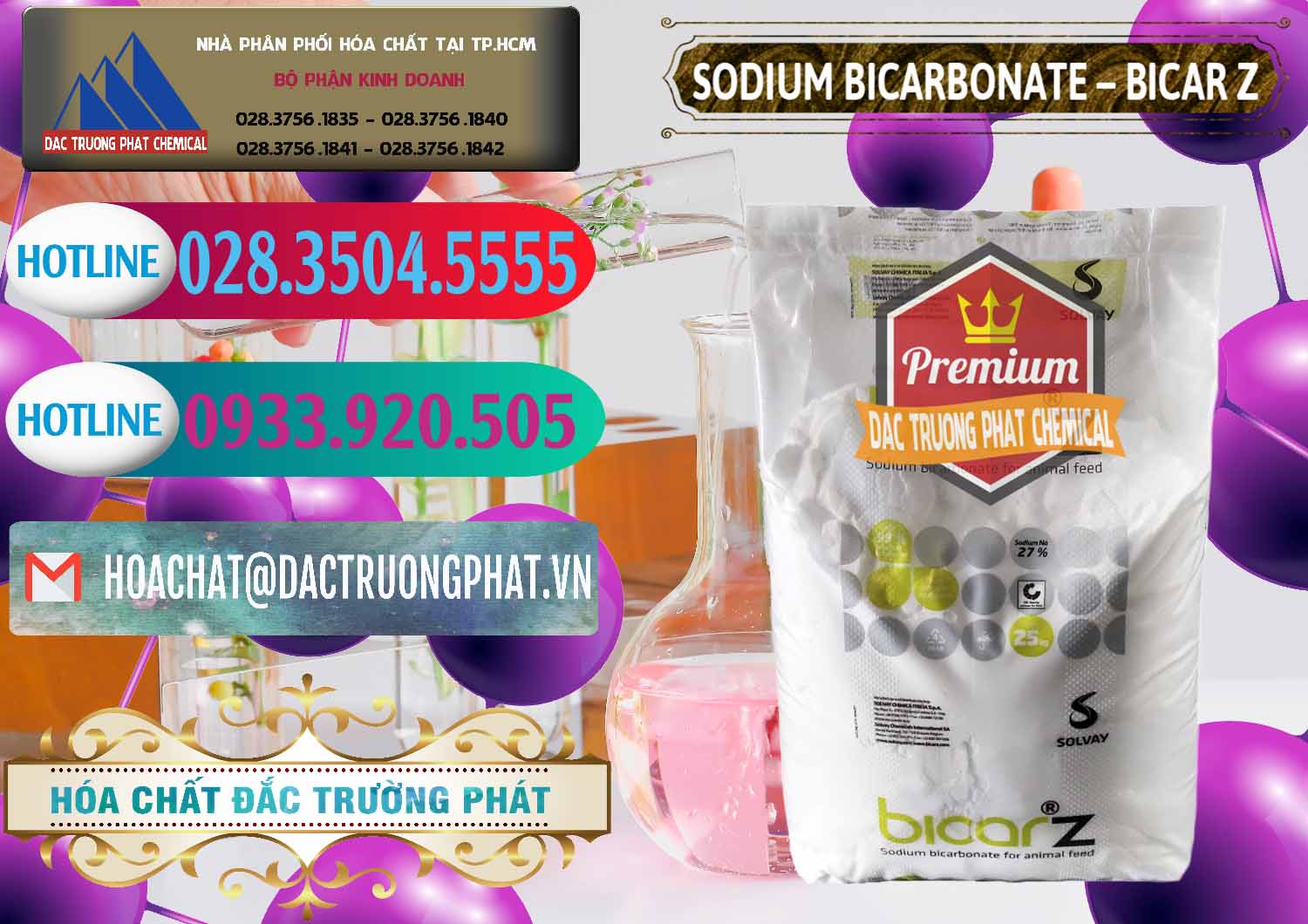 Nơi chuyên bán _ phân phối Sodium Bicarbonate – NaHCO3 Bicar Z Ý Italy Solvay - 0139 - Công ty chuyên nhập khẩu - phân phối hóa chất tại TP.HCM - truongphat.vn