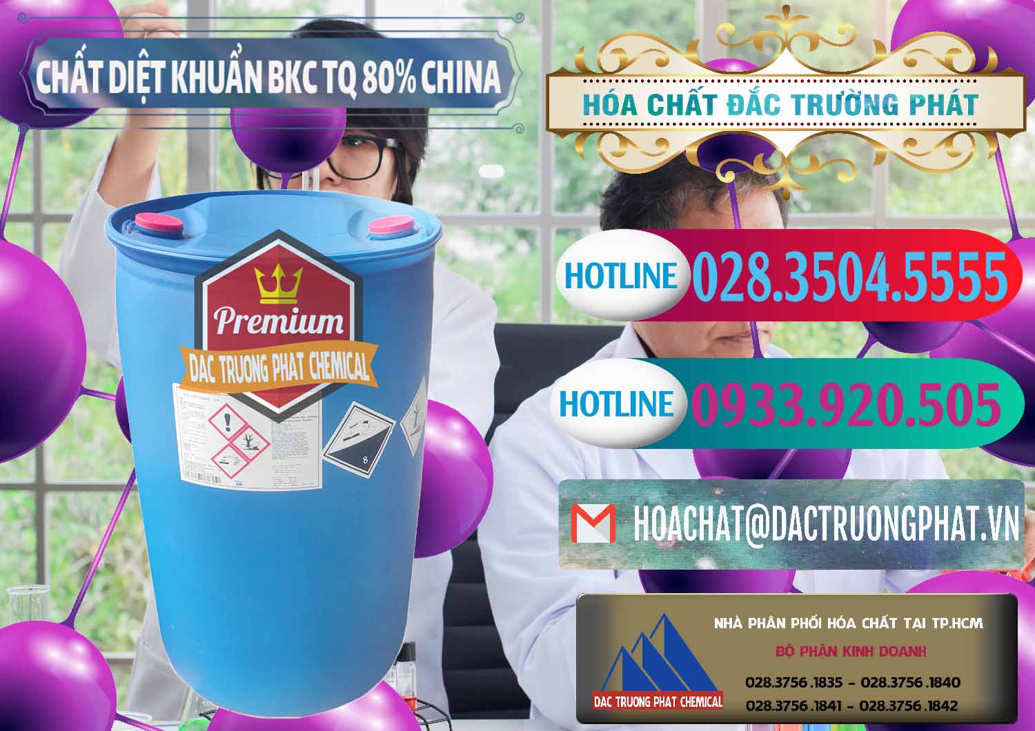 Cty chuyên cung ứng - bán BKC - Benzalkonium Chloride 80% Trung Quốc China - 0310 - Cty cung cấp ( kinh doanh ) hóa chất tại TP.HCM - truongphat.vn