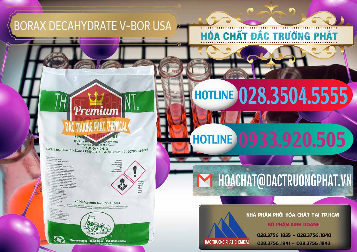 Cty chuyên cung ứng _ bán Borax Decahydrate NA2B4O7.10H2O Mỹ V-Bor Usa - 0032 - Cty chuyên cung ứng - phân phối hóa chất tại TP.HCM - truongphat.vn