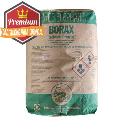 Borax Decahydrate NA2B4O7.10H2O Mỹ Three Elephant Usa