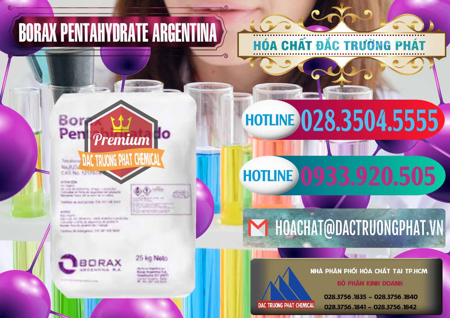 Cty phân phối - bán Borax Pentahydrate Argentina - 0447 - Đơn vị nhập khẩu và phân phối hóa chất tại TP.HCM - truongphat.vn