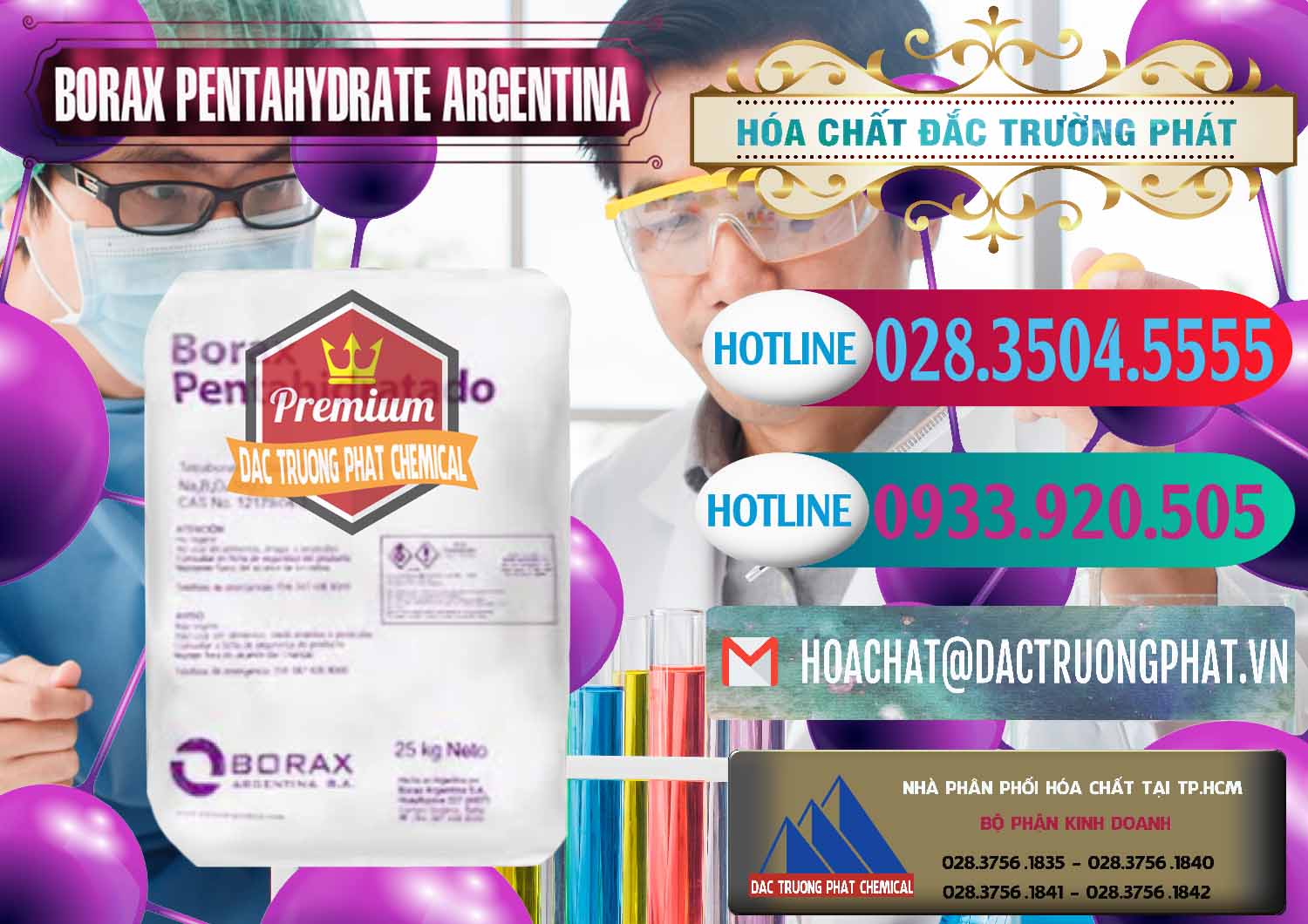 Nơi chuyên bán và cung ứng Borax Pentahydrate Argentina - 0447 - Chuyên cung cấp - bán hóa chất tại TP.HCM - truongphat.vn