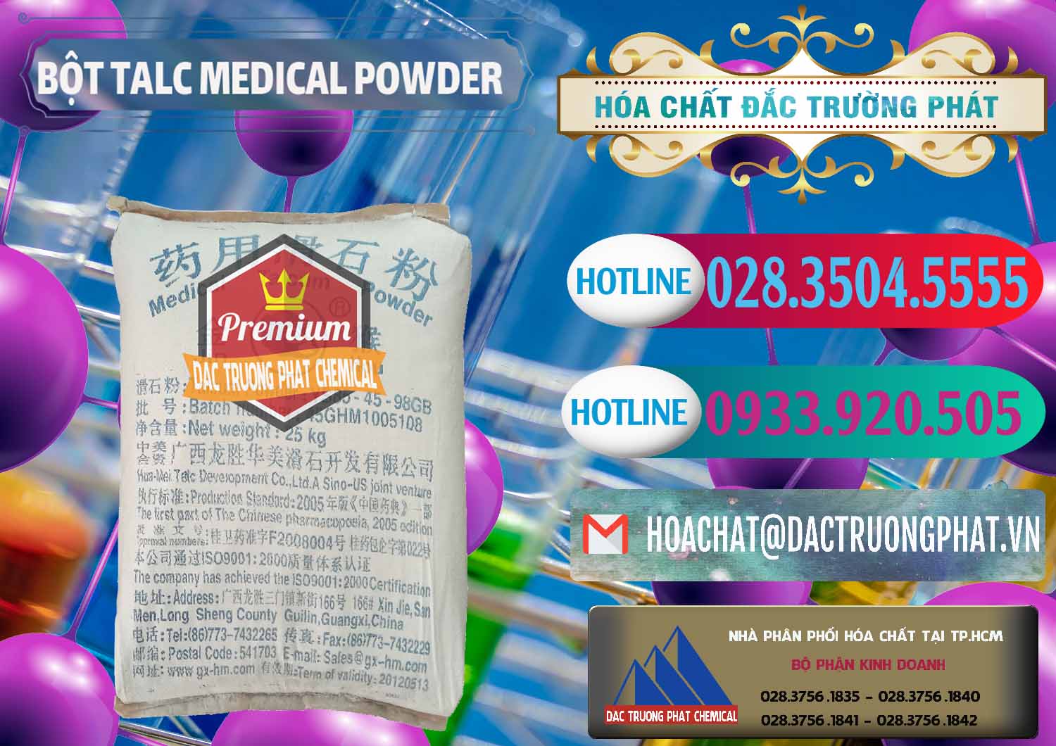 Bán _ cung cấp Bột Talc Medical Powder Trung Quốc China - 0036 - Chuyên cung cấp và nhập khẩu hóa chất tại TP.HCM - truongphat.vn
