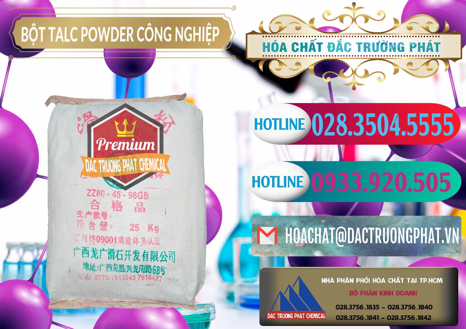 Công ty phân phối - bán Bột Talc Powder Công Nghiệp Trung Quốc China - 0037 - Chuyên nhập khẩu ( phân phối ) hóa chất tại TP.HCM - truongphat.vn