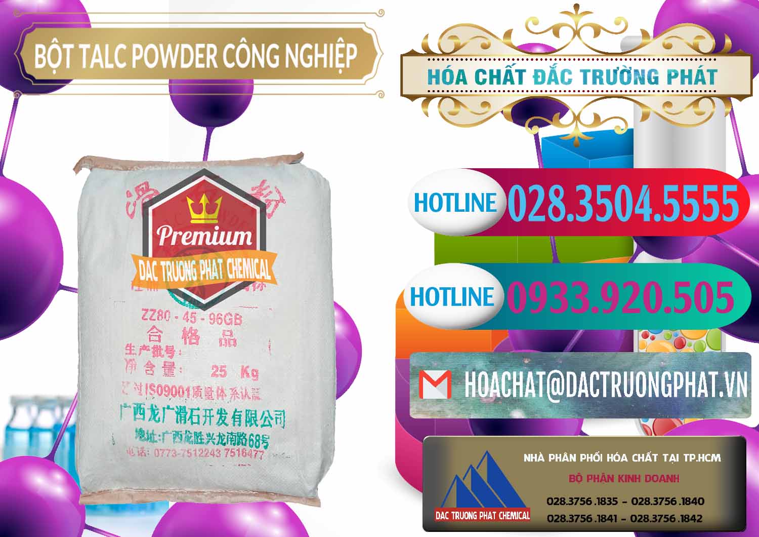 Nơi bán và phân phối Bột Talc Powder Công Nghiệp Trung Quốc China - 0037 - Đơn vị chuyên phân phối và bán hóa chất tại TP.HCM - truongphat.vn