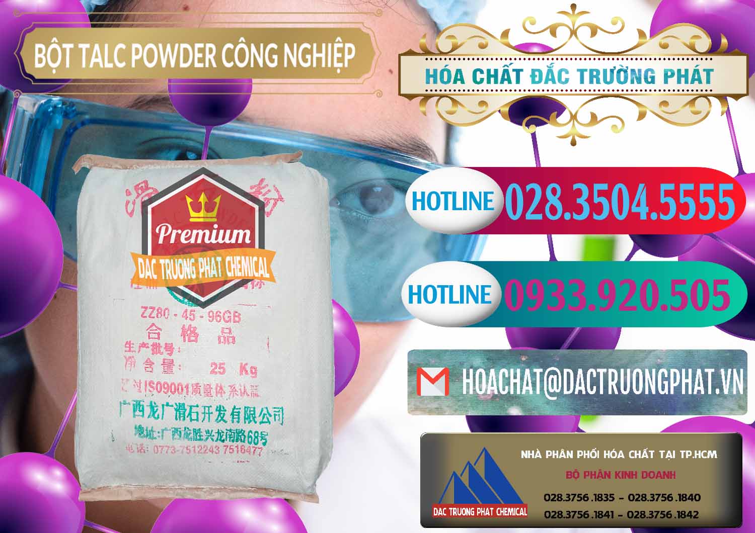 Nơi chuyên kinh doanh & bán Bột Talc Powder Công Nghiệp Trung Quốc China - 0037 - Nơi phân phối và cung cấp hóa chất tại TP.HCM - truongphat.vn