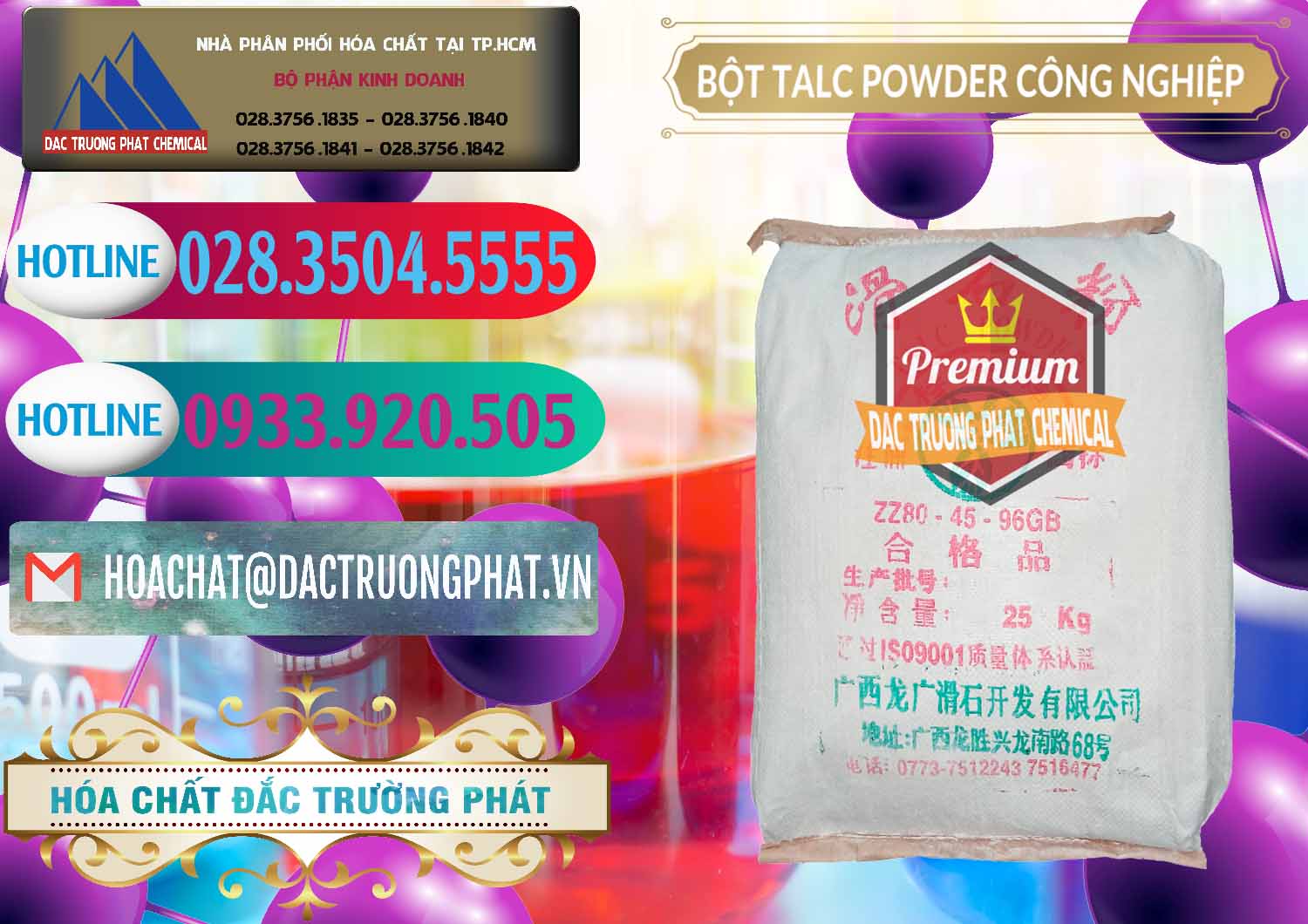 Công ty bán - cung ứng Bột Talc Powder Công Nghiệp Trung Quốc China - 0037 - Nơi chuyên phân phối ( kinh doanh ) hóa chất tại TP.HCM - truongphat.vn