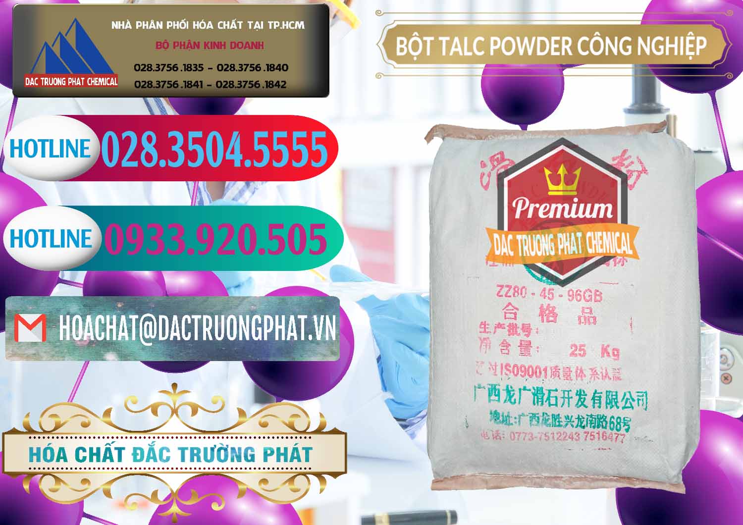 Nơi kinh doanh & bán Bột Talc Powder Công Nghiệp Trung Quốc China - 0037 - Cty kinh doanh & phân phối hóa chất tại TP.HCM - truongphat.vn