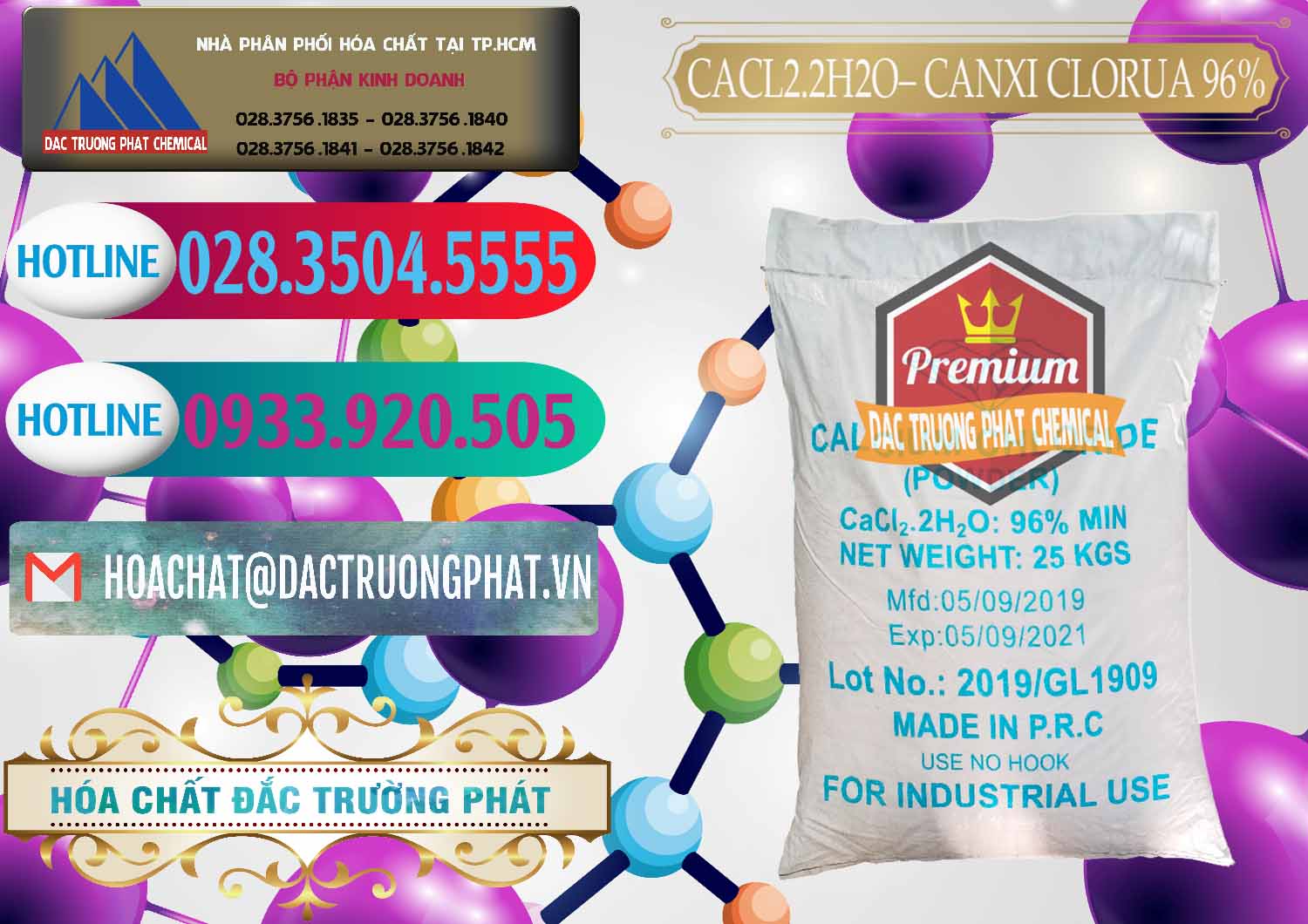 Cty cung ứng và bán CaCl2 – Canxi Clorua 96% Logo Kim Cương Trung Quốc China - 0040 - Nhập khẩu và phân phối hóa chất tại TP.HCM - truongphat.vn
