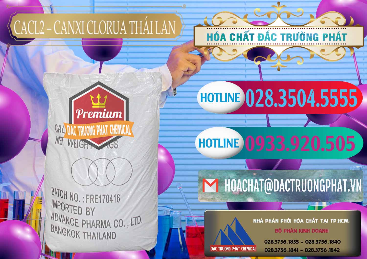 Cty chuyên kinh doanh ( bán ) CaCl2 – Canxi Clorua 96% Thái Lan - 0042 - Công ty chuyên cung cấp _ nhập khẩu hóa chất tại TP.HCM - truongphat.vn
