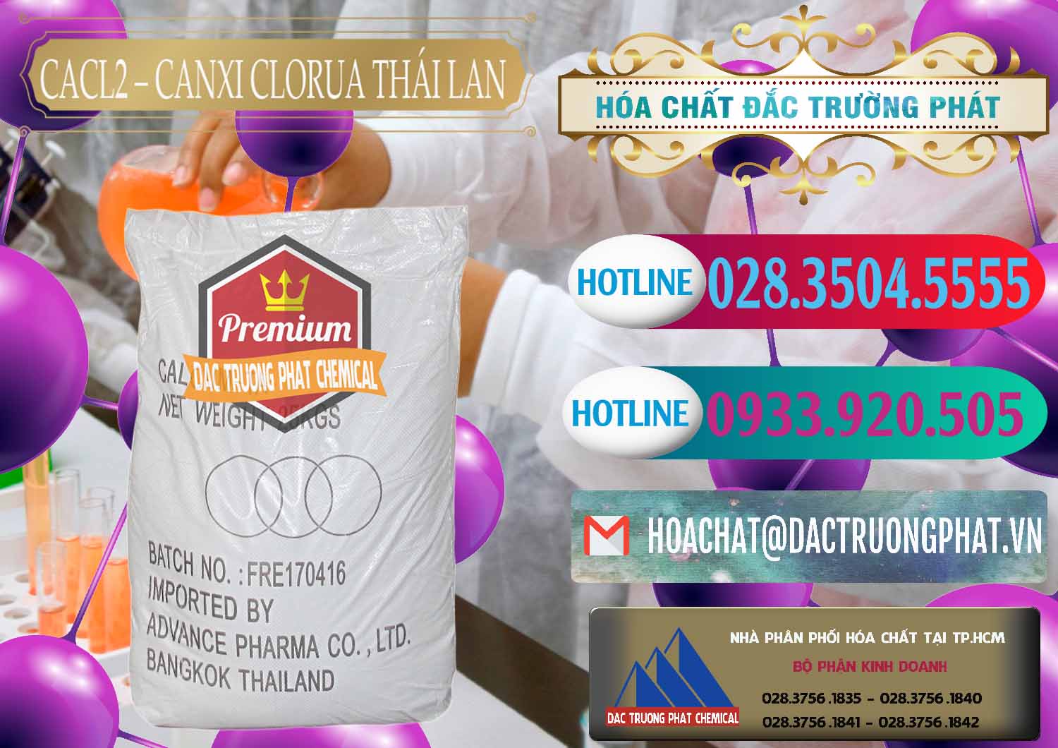 Cty phân phối và bán CaCl2 – Canxi Clorua 96% Thái Lan - 0042 - Chuyên cung cấp - phân phối hóa chất tại TP.HCM - truongphat.vn