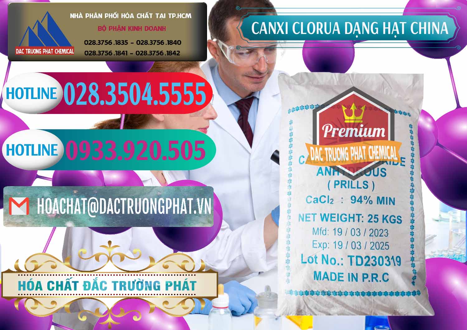 Công ty nhập khẩu & bán CaCl2 – Canxi Clorua 94% Dạng Hạt Trung Quốc China - 0373 - Cung cấp _ nhập khẩu hóa chất tại TP.HCM - truongphat.vn