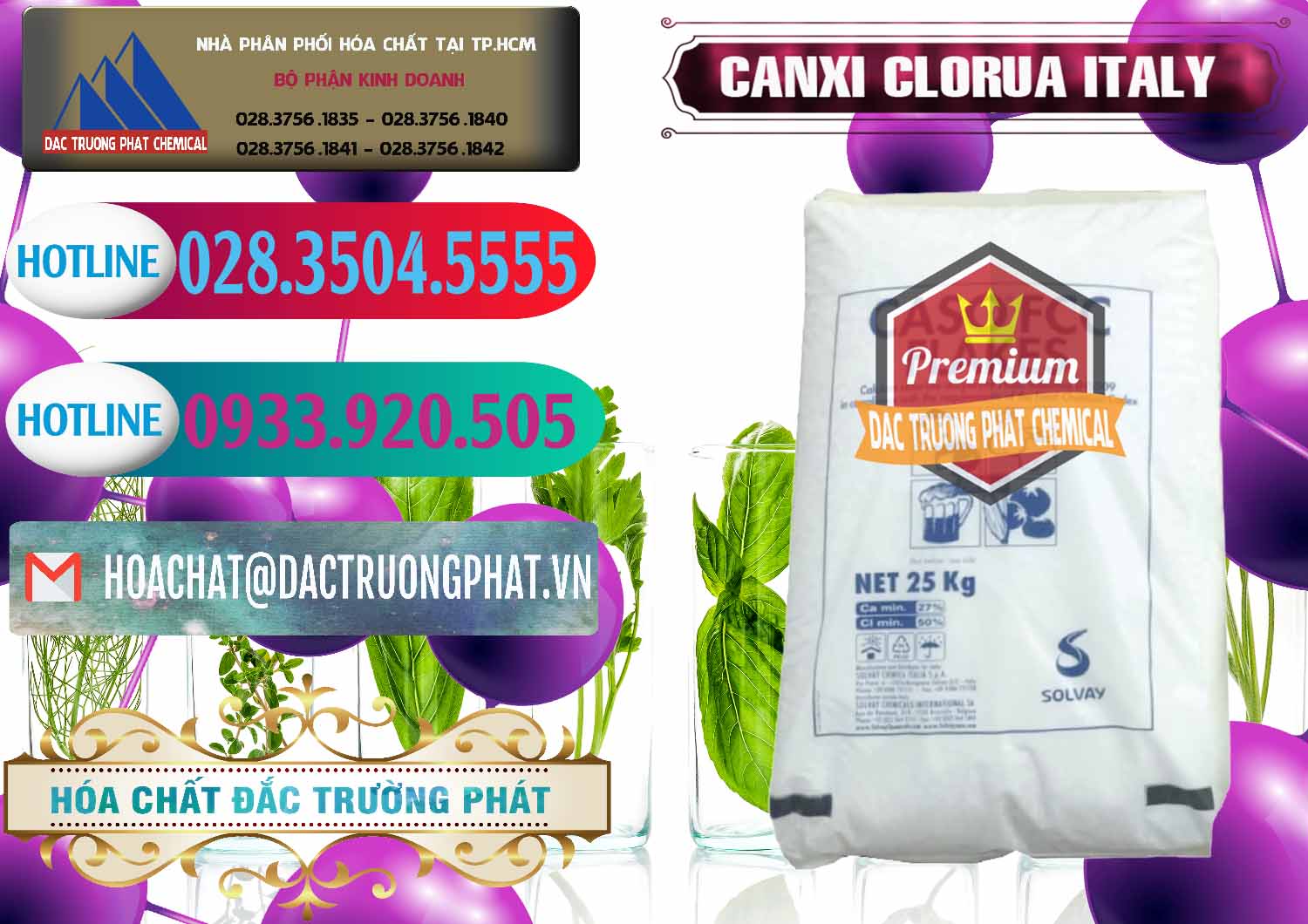 Cty chuyên phân phối và bán CaCl2 – Canxi Clorua Food Grade Ý Italy - 0435 - Cung cấp - kinh doanh hóa chất tại TP.HCM - truongphat.vn