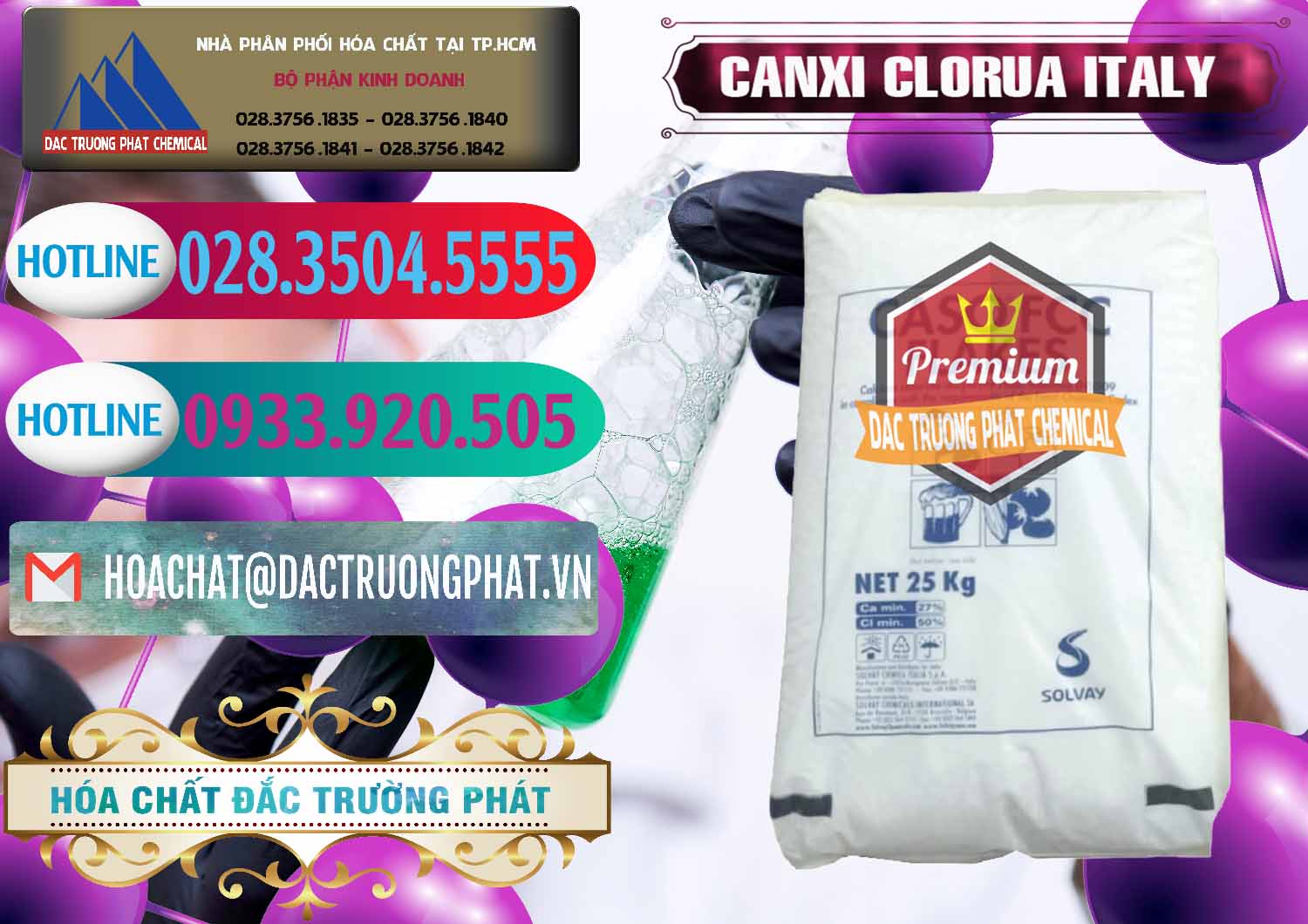 Đơn vị chuyên bán - cung cấp CaCl2 – Canxi Clorua Food Grade Ý Italy - 0435 - Chuyên bán ( cung cấp ) hóa chất tại TP.HCM - truongphat.vn