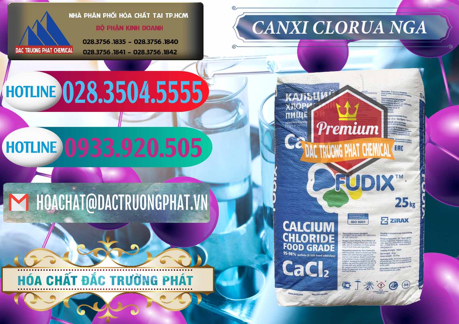 Chuyên cung cấp _ bán CaCl2 – Canxi Clorua Nga Russia - 0430 - Nhập khẩu và cung cấp hóa chất tại TP.HCM - truongphat.vn
