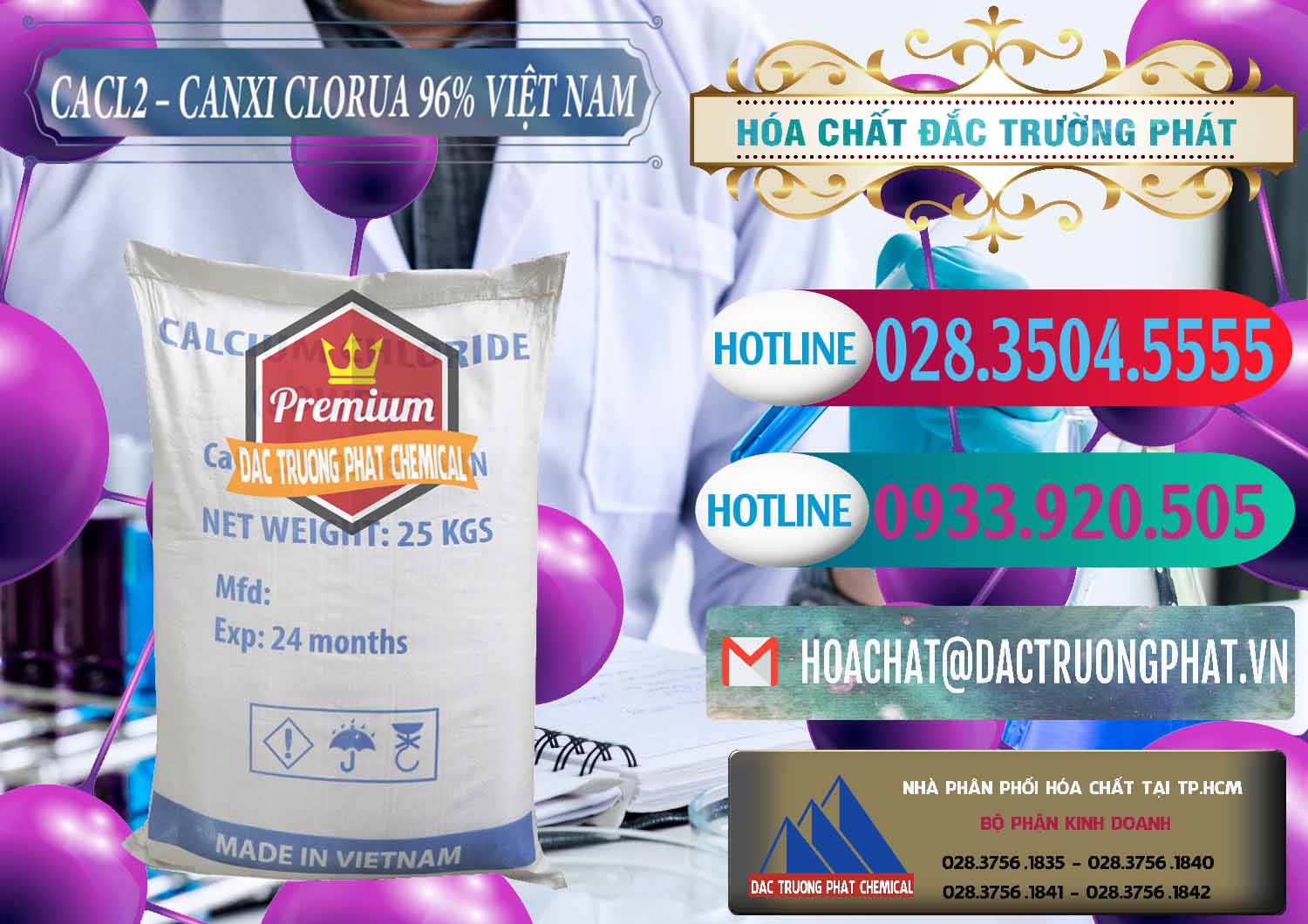 Cty chuyên kinh doanh - phân phối CaCl2 – Canxi Clorua 96% Việt Nam - 0236 - Bán và cung cấp hóa chất tại TP.HCM - truongphat.vn