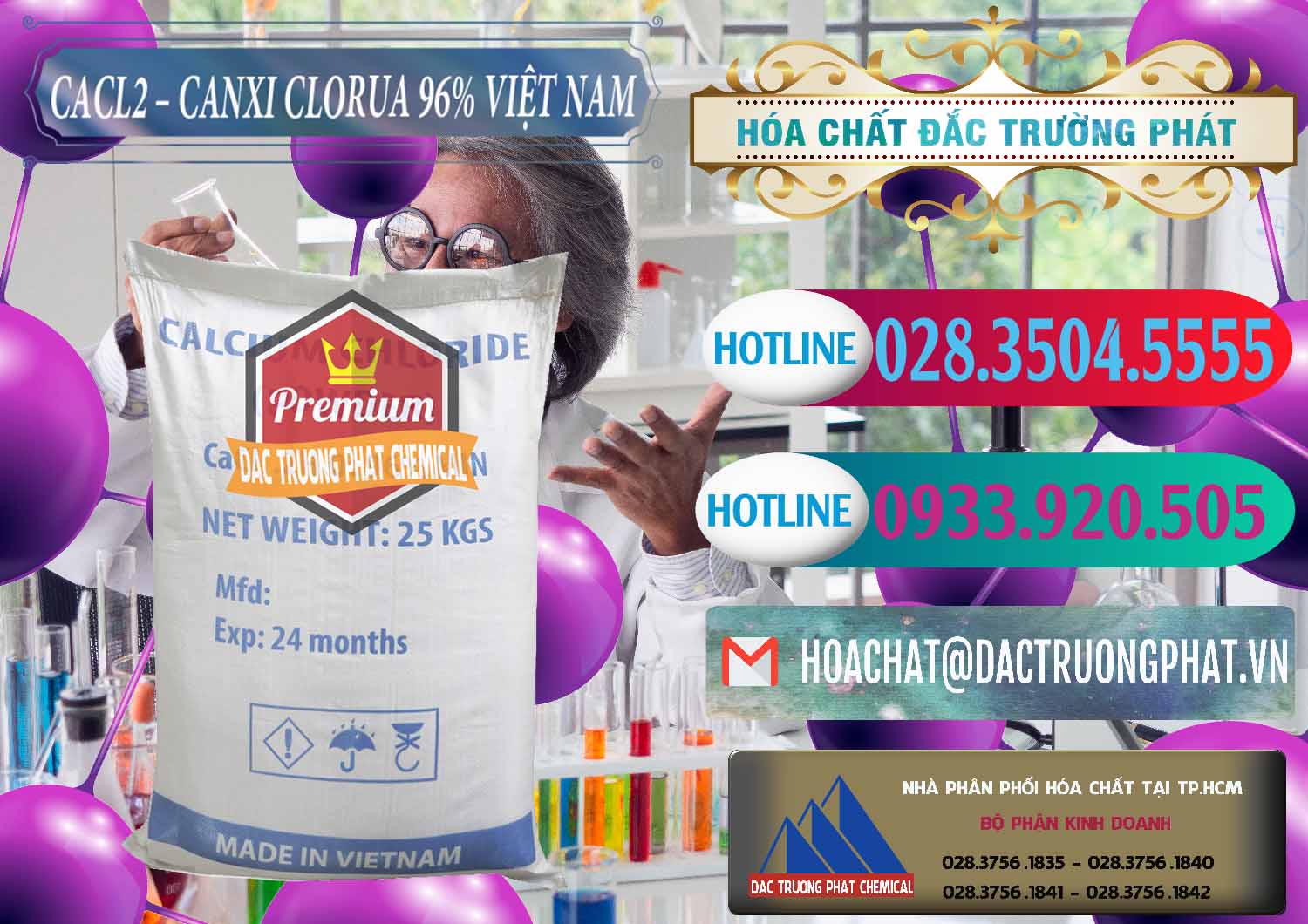 Công ty phân phối & bán CaCl2 – Canxi Clorua 96% Việt Nam - 0236 - Đơn vị chuyên cung cấp & bán hóa chất tại TP.HCM - truongphat.vn