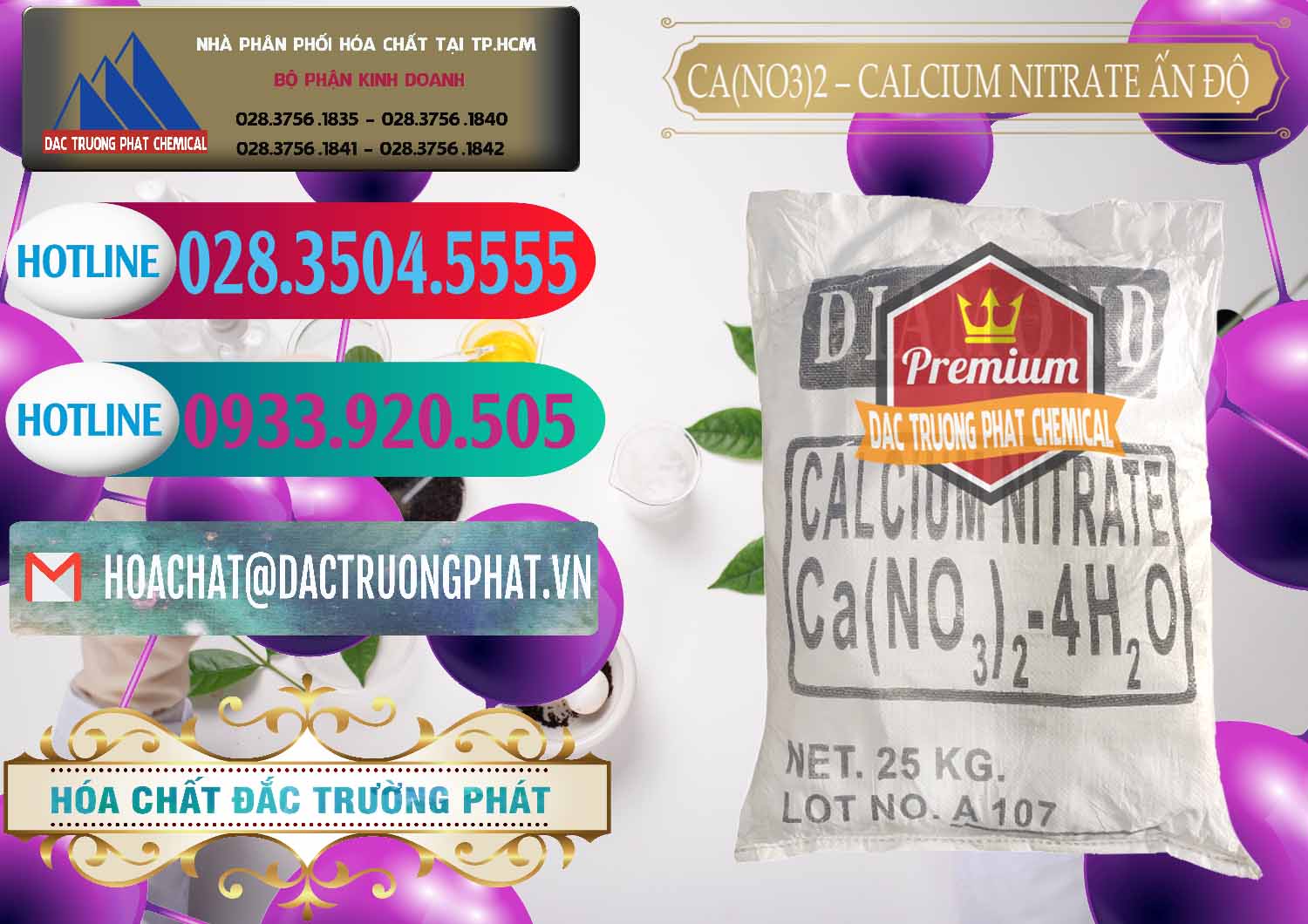 Nhà phân phối þ bán Ca(NO3)2 Powder Þ Muối Ca(NO3)2 99% Ấn Độ India Đơn vị kinh doanh - bán CA(NO3)2 – Calcium Nitrate Ấn Độ India - 0038 - Chuyên bán _ cung cấp hóa chất tại TP.HCM - truongphat.vn