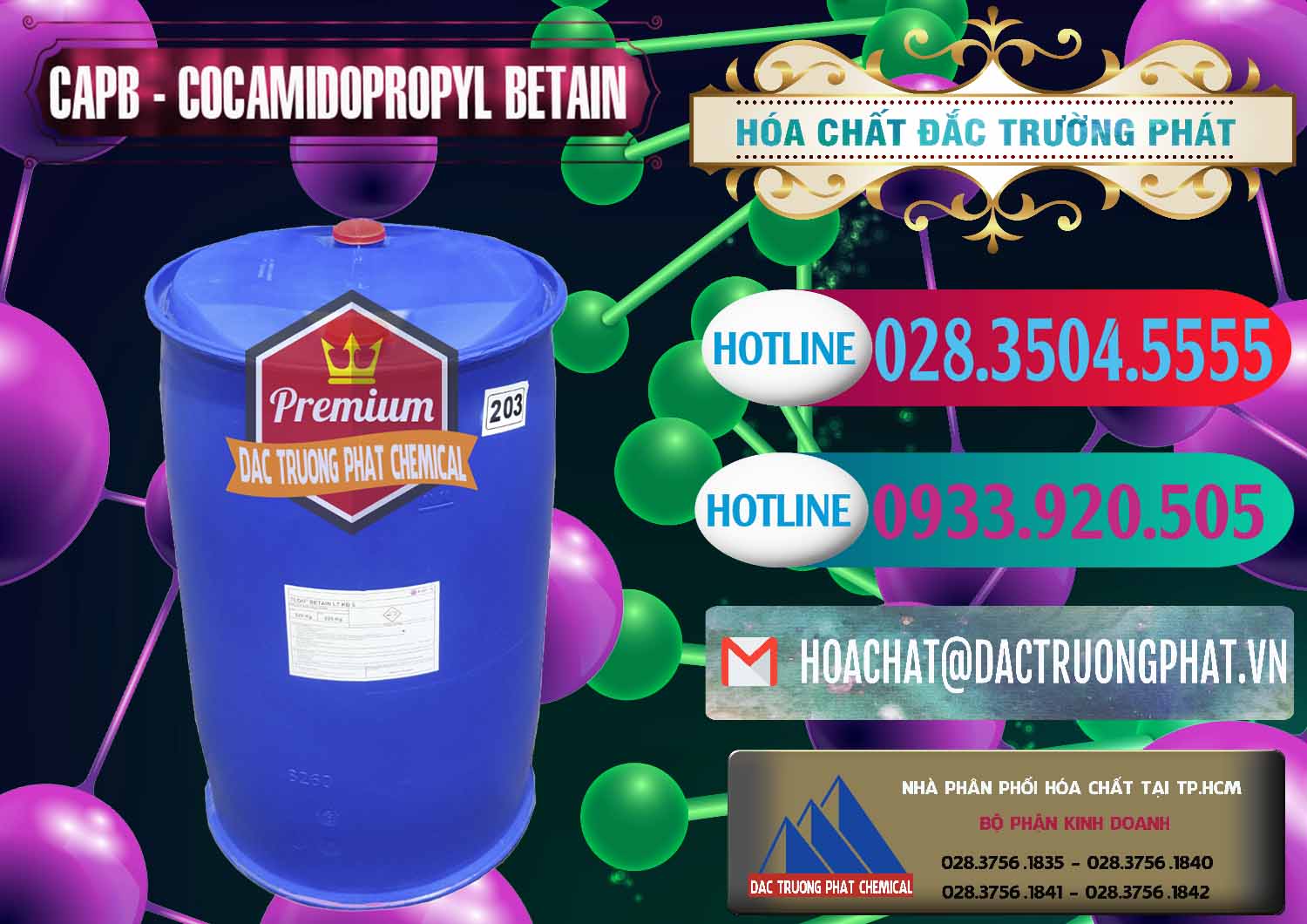 Chuyên bán ( cung ứng ) Cocamidopropyl Betaine - CAPB Tego Indonesia - 0327 - Nơi chuyên cung ứng và phân phối hóa chất tại TP.HCM - truongphat.vn