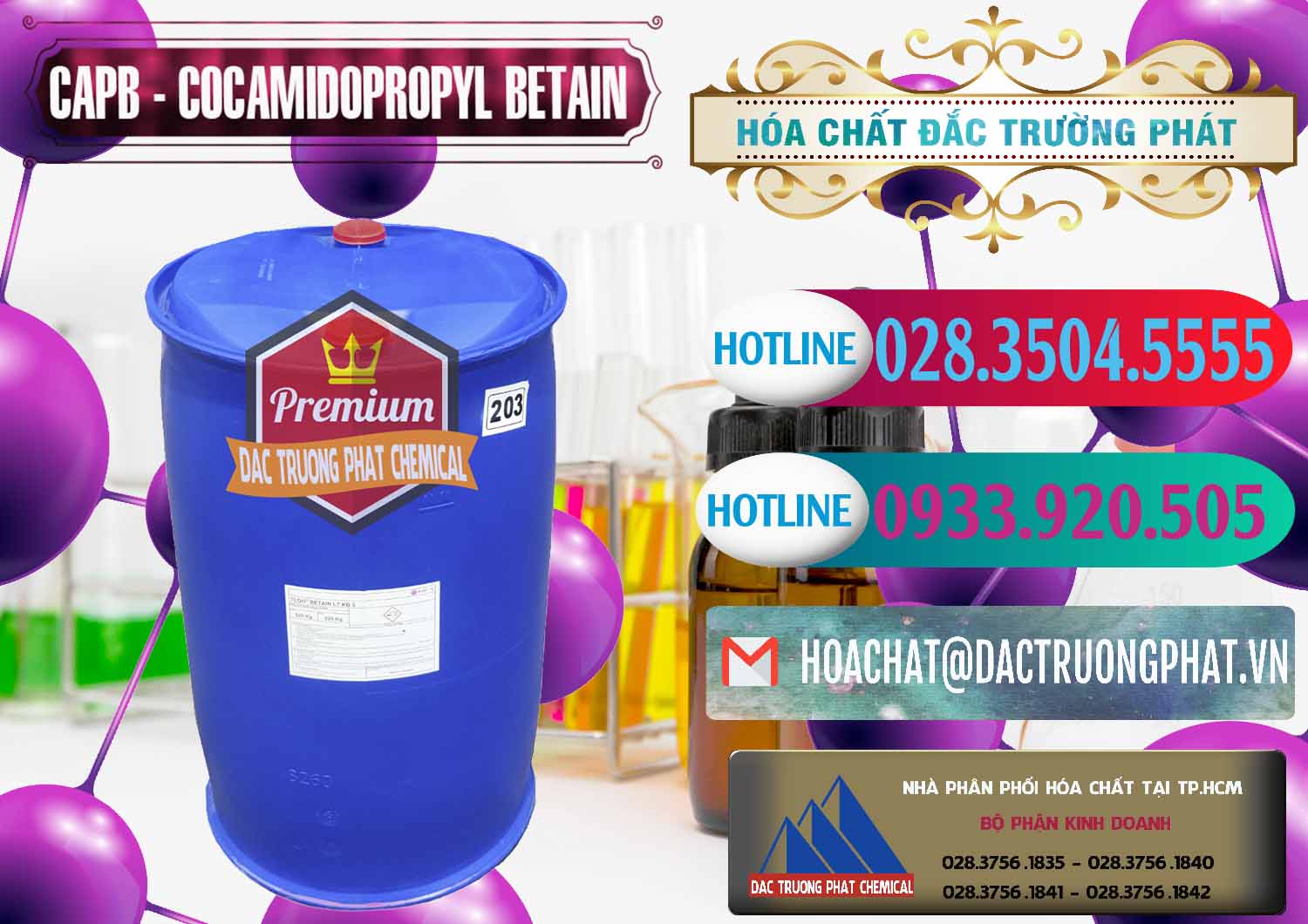 Nơi chuyên bán và phân phối Cocamidopropyl Betaine - CAPB Tego Indonesia - 0327 - Công ty kinh doanh - cung cấp hóa chất tại TP.HCM - truongphat.vn