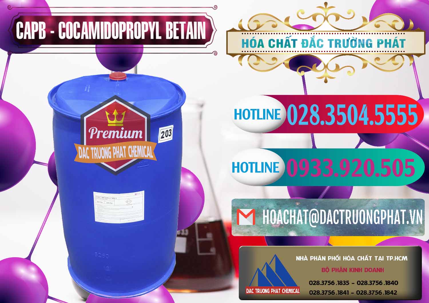 Bán ( cung ứng ) Cocamidopropyl Betaine - CAPB Tego Indonesia - 0327 - Nhà phân phối và kinh doanh hóa chất tại TP.HCM - truongphat.vn