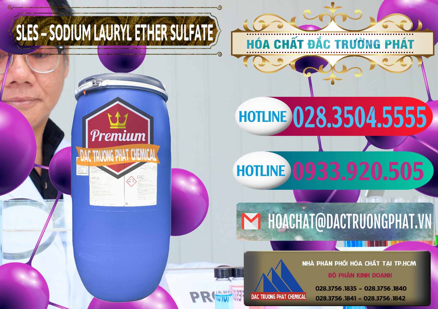 Nơi bán và cung ứng Chất Tạo Bọt Sles - Sodium Lauryl Ether Sulphate Kao Indonesia - 0046 - Nơi chuyên cung cấp và kinh doanh hóa chất tại TP.HCM - truongphat.vn