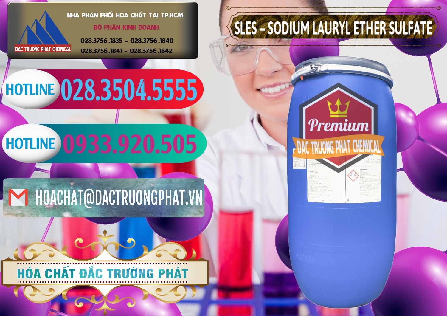 Đơn vị bán _ phân phối Chất Tạo Bọt Sles - Sodium Lauryl Ether Sulphate Kao Indonesia - 0046 - Cty chuyên cung cấp _ nhập khẩu hóa chất tại TP.HCM - truongphat.vn