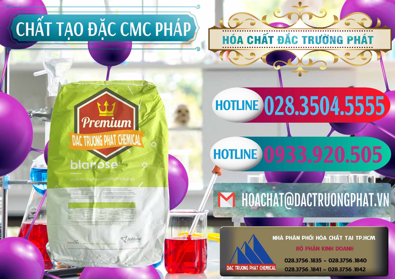 Nơi chuyên kinh doanh _ bán Chất Tạo Đặc CMC - Carboxyl Methyl Cellulose Pháp France - 0394 - Phân phối & kinh doanh hóa chất tại TP.HCM - truongphat.vn