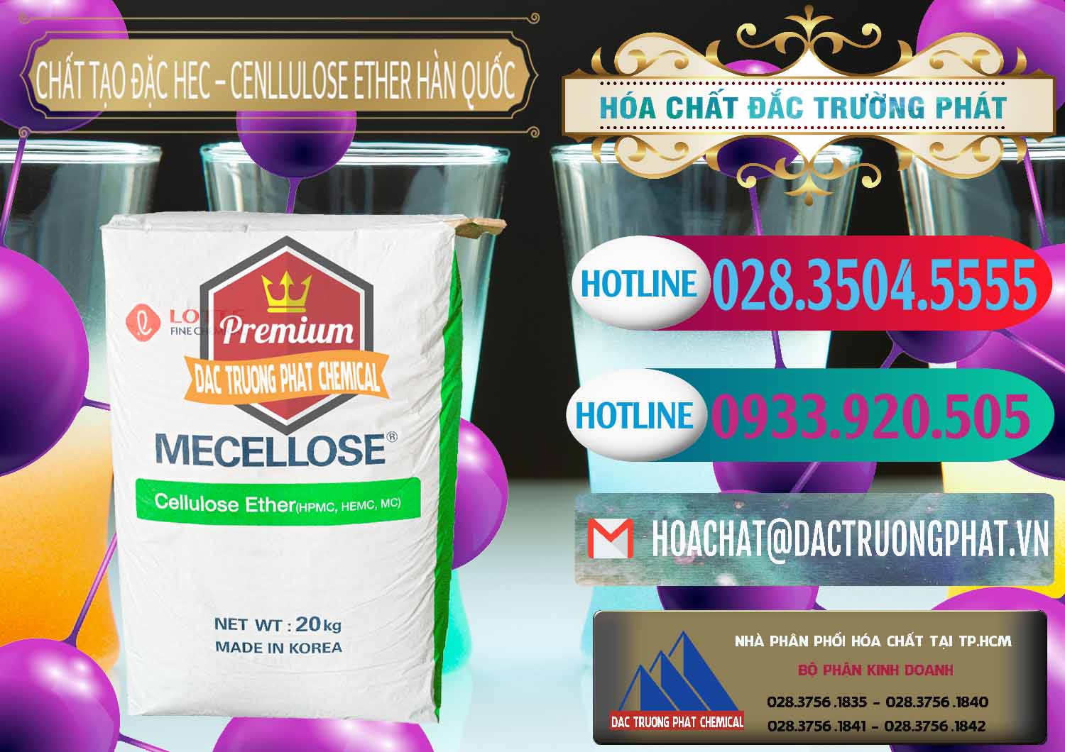 Đơn vị bán _ phân phối Chất Tạo Đặc Hec Mecellose – Cenllulose Ether Lotte Hàn Quốc Korea - 0050 - Cung ứng - phân phối hóa chất tại TP.HCM - truongphat.vn