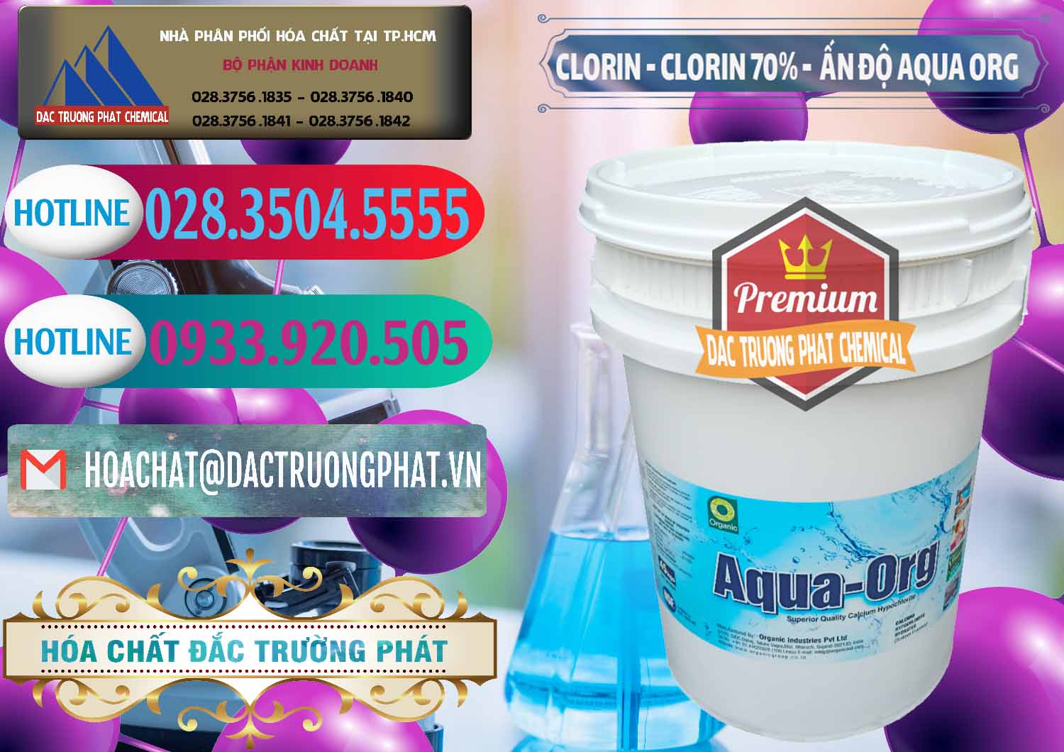 Đơn vị phân phối _ bán Chlorine – Clorin Ấn Độ Aqua ORG Organic India - 0051 - Cty phân phối _ cung cấp hóa chất tại TP.HCM - truongphat.vn