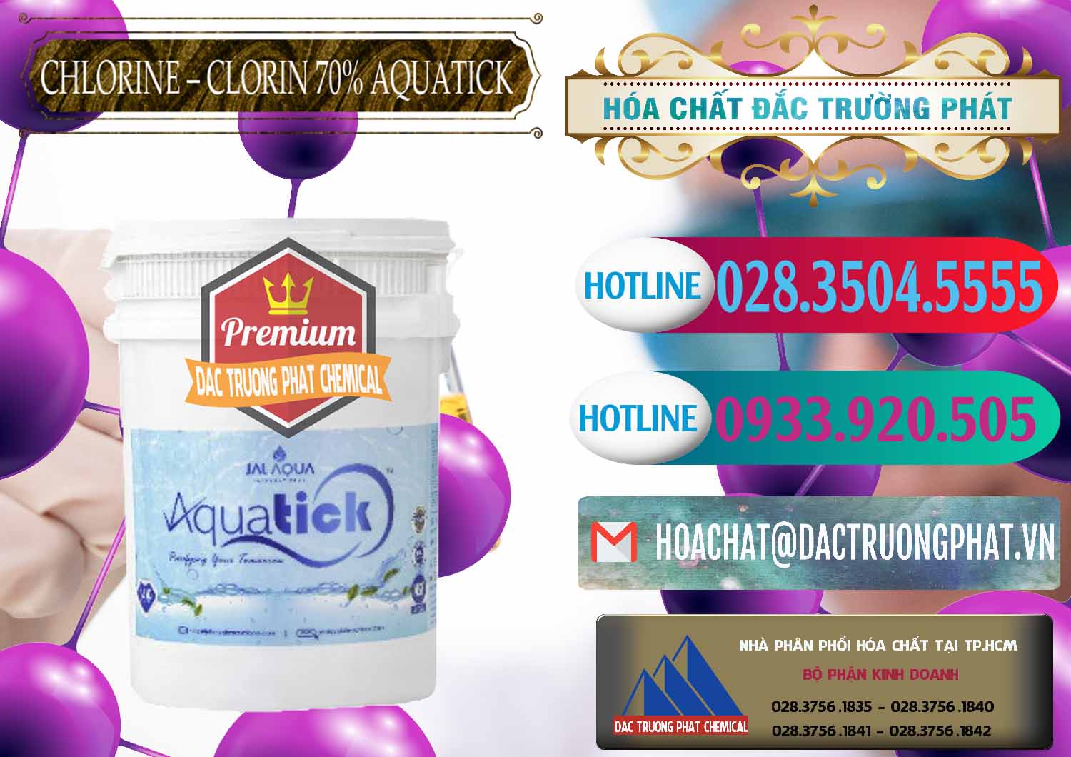 Đơn vị cung ứng _ bán Chlorine – Clorin 70% Aquatick Thùng Cao Jal Aqua Ấn Độ India - 0237 - Cung cấp _ kinh doanh hóa chất tại TP.HCM - truongphat.vn