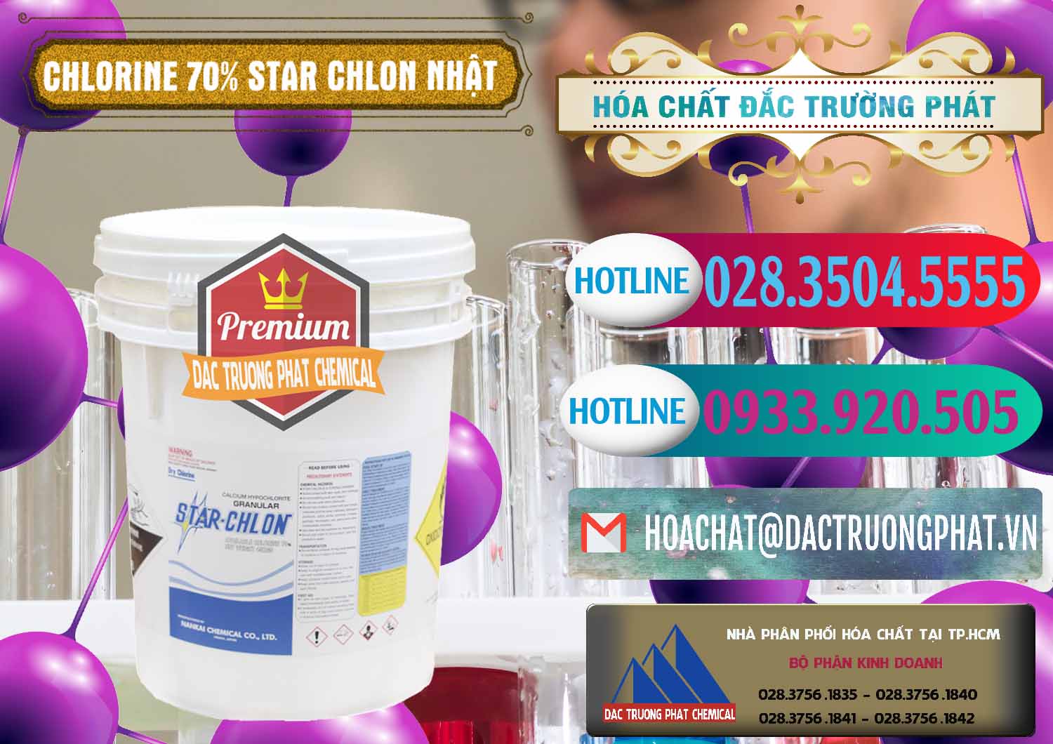 Đơn vị bán và cung ứng Clorin – Chlorine 70% Star Chlon Nhật Bản Japan - 0243 - Chuyên cung cấp & phân phối hóa chất tại TP.HCM - truongphat.vn