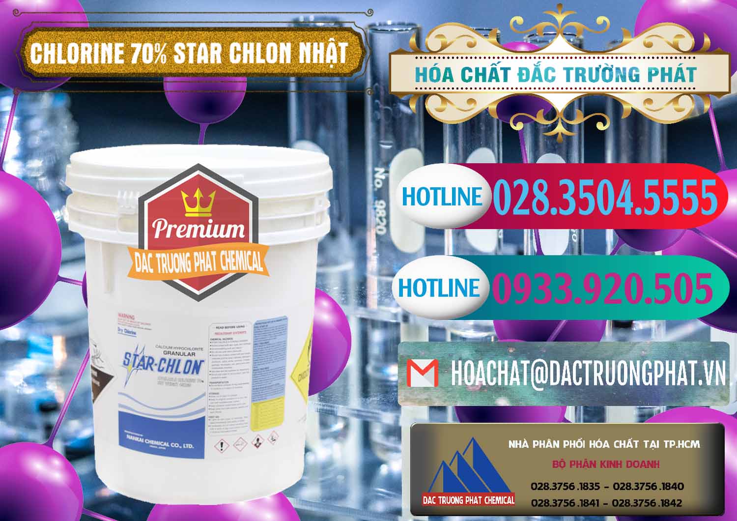 Cty chuyên bán và cung ứng Clorin – Chlorine 70% Star Chlon Nhật Bản Japan - 0243 - Cty cung cấp ( phân phối ) hóa chất tại TP.HCM - truongphat.vn