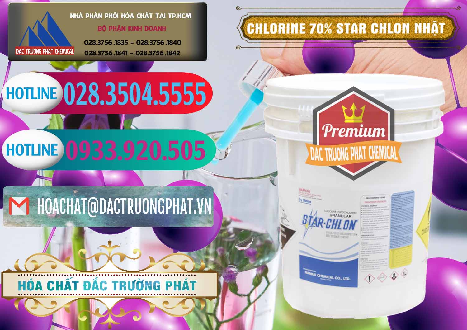 Đơn vị bán và phân phối Clorin – Chlorine 70% Star Chlon Nhật Bản Japan - 0243 - Đơn vị chuyên bán & cung cấp hóa chất tại TP.HCM - truongphat.vn