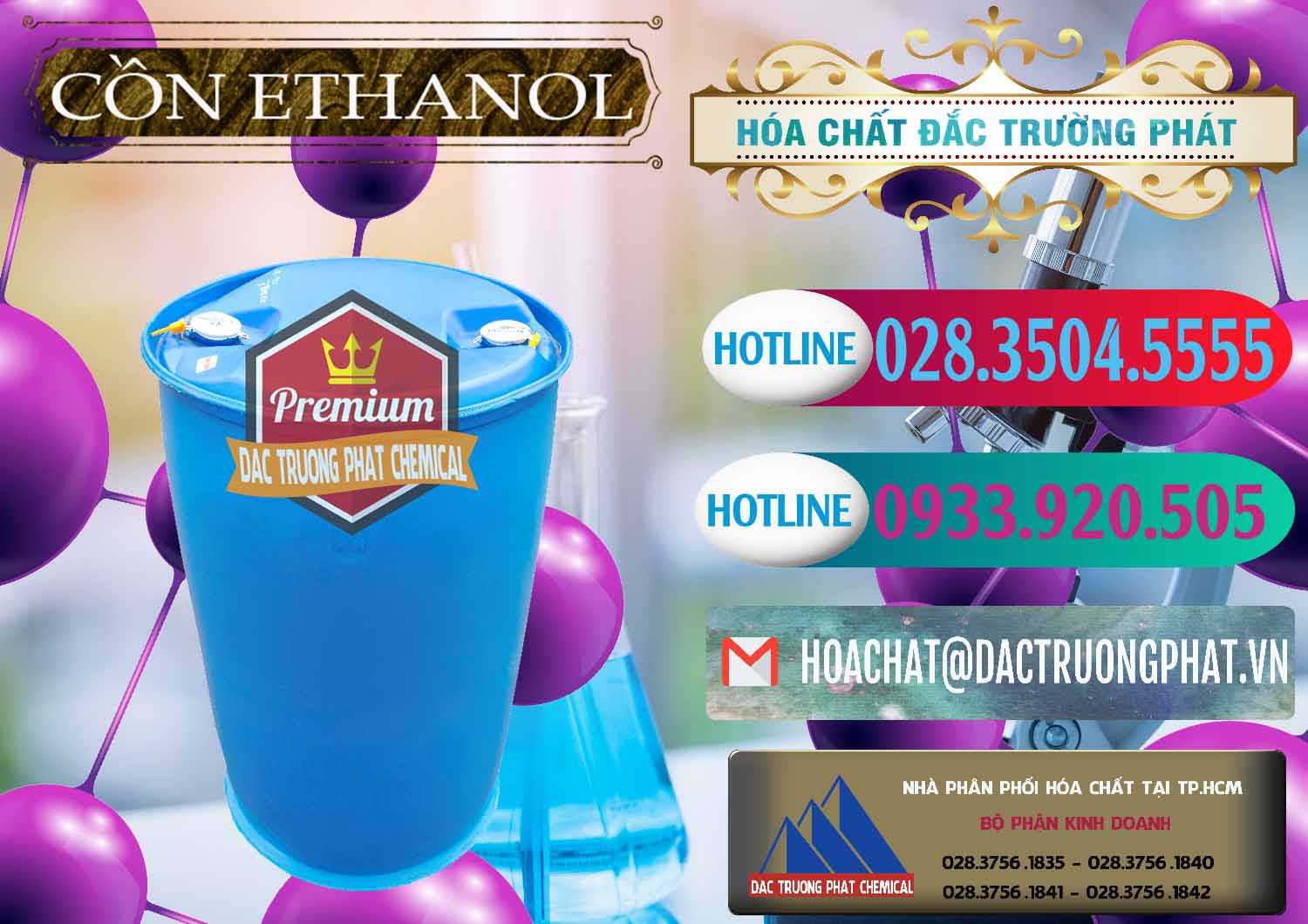 Nơi bán & phân phối Cồn Ethanol - C2H5OH Thực Phẩm Food Grade Việt Nam - 0330 - Đơn vị cung cấp và kinh doanh hóa chất tại TP.HCM - truongphat.vn