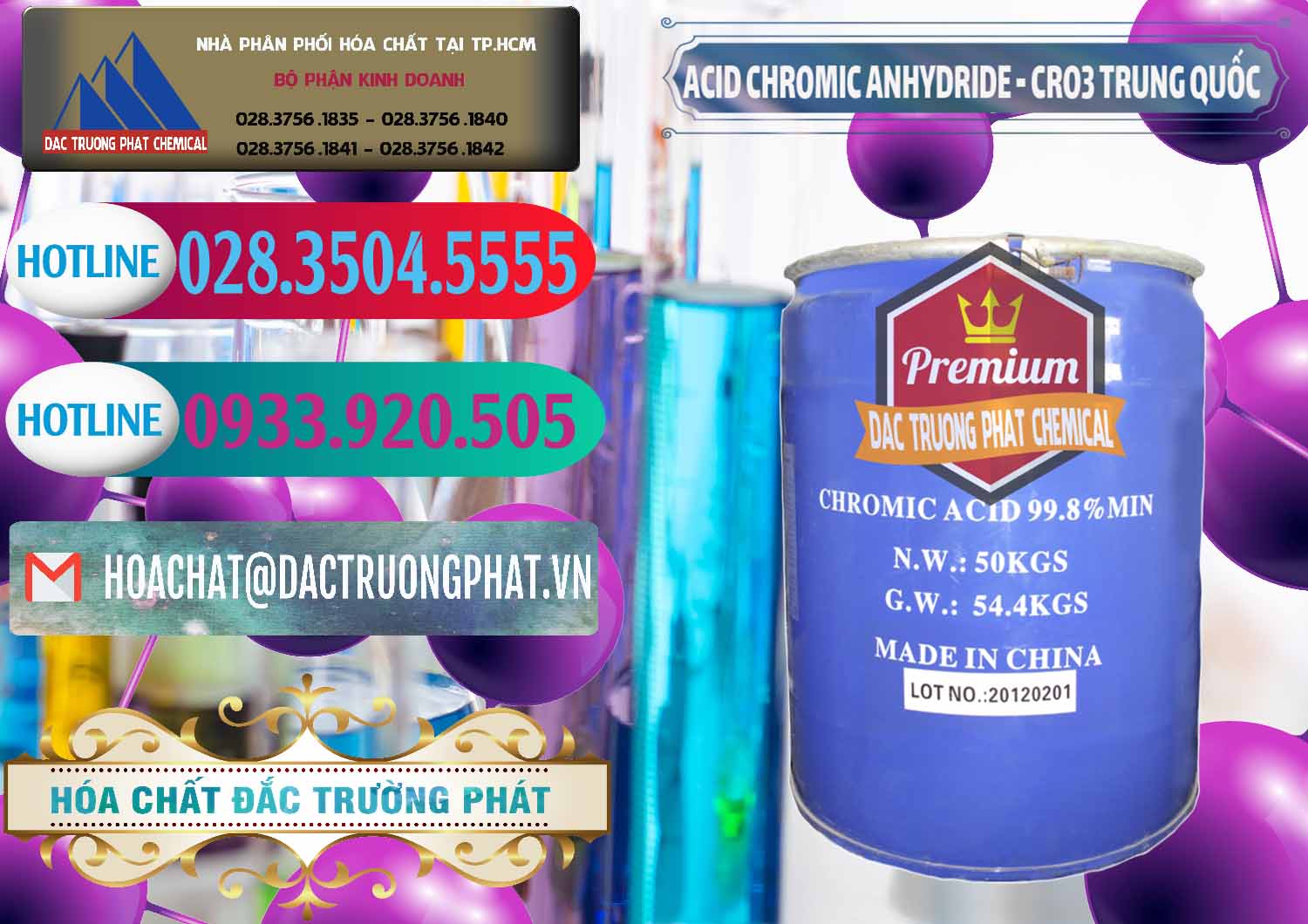 Cty bán & cung cấp Acid Chromic Anhydride - Cromic CRO3 Trung Quốc China - 0007 - Nhà cung cấp _ phân phối hóa chất tại TP.HCM - truongphat.vn