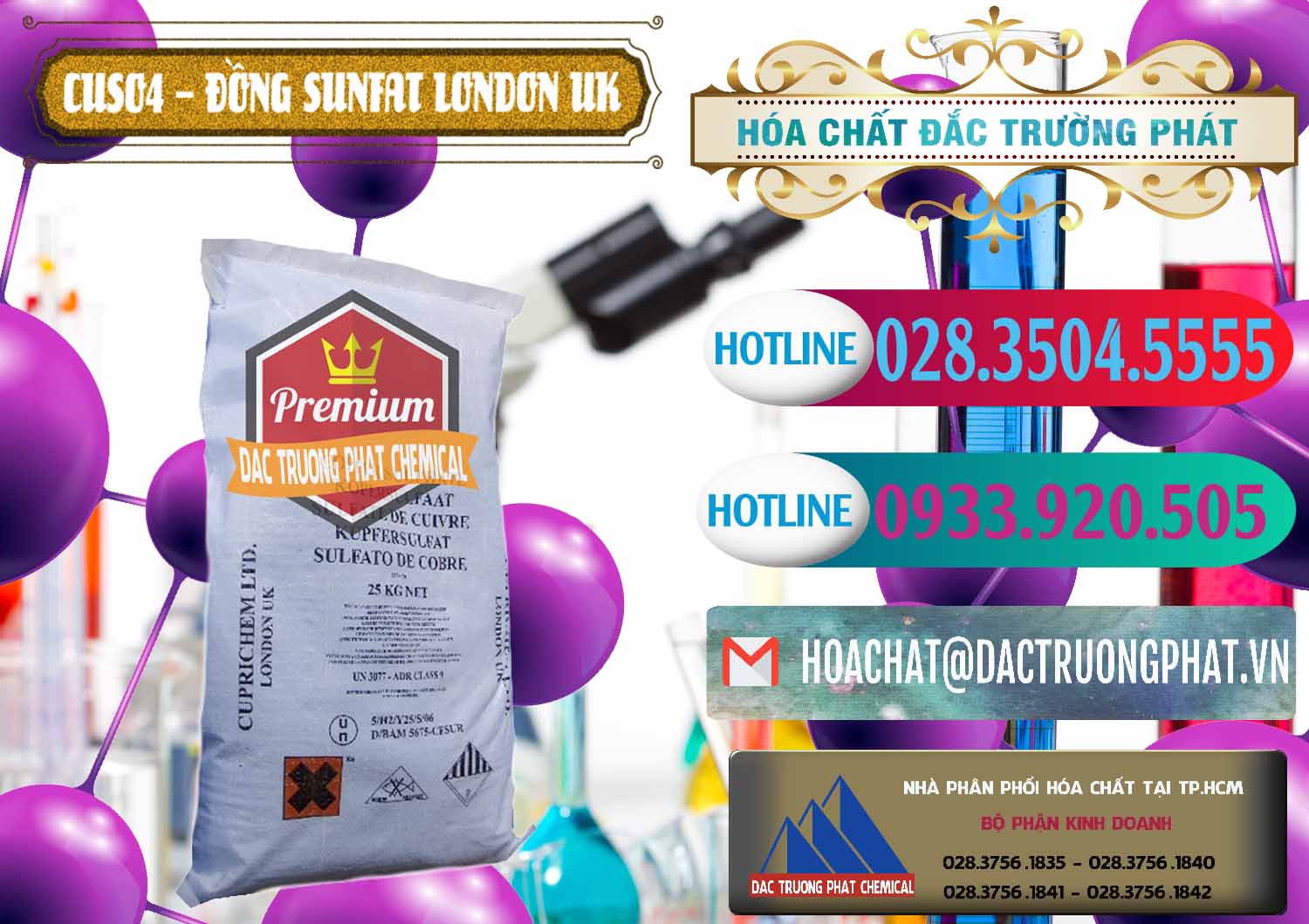 Công ty bán và cung ứng CuSO4 – Đồng Sunfat Anh Uk Kingdoms - 0478 - Chuyên nhập khẩu _ cung cấp hóa chất tại TP.HCM - truongphat.vn