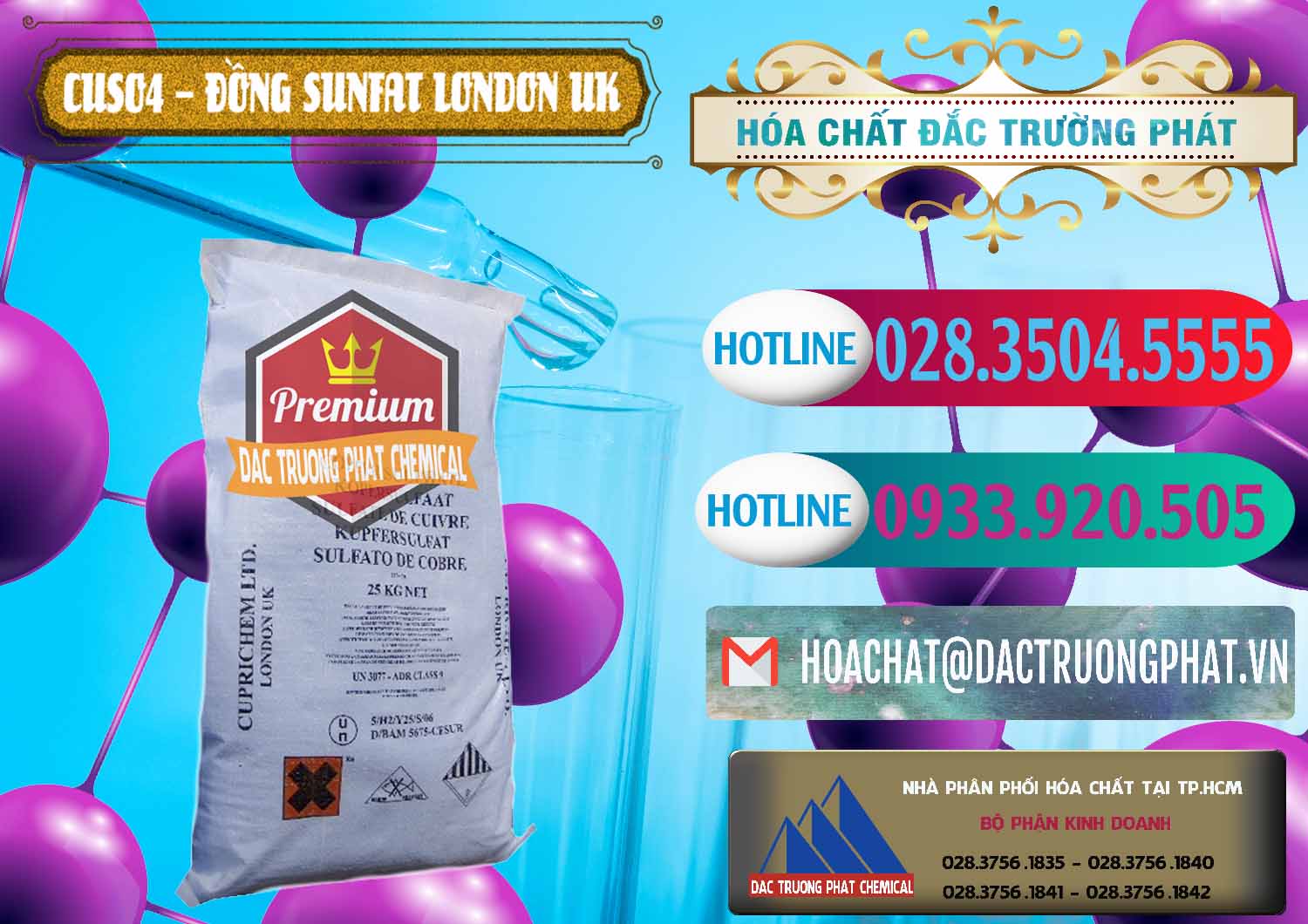 Công ty bán _ cung cấp CuSO4 – Đồng Sunfat Anh Uk Kingdoms - 0478 - Công ty cung ứng ( phân phối ) hóa chất tại TP.HCM - truongphat.vn