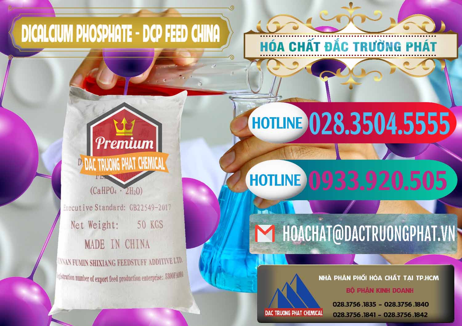 Công ty cung cấp _ bán Dicalcium Phosphate - DCP Feed Grade Trung Quốc China - 0296 - Chuyên cung cấp ( phân phối ) hóa chất tại TP.HCM - truongphat.vn