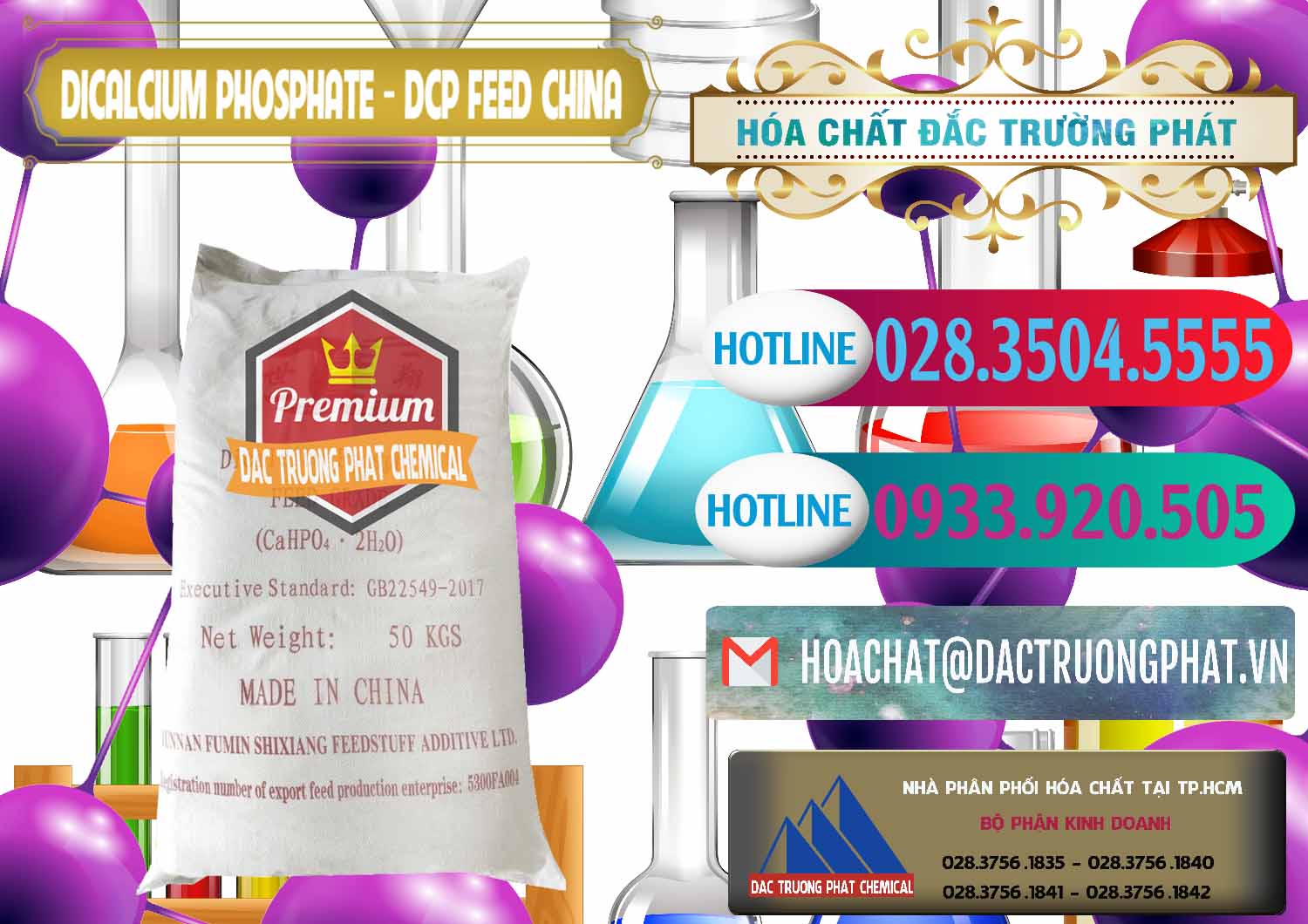 Nơi phân phối _ bán Dicalcium Phosphate - DCP Feed Grade Trung Quốc China - 0296 - Cty chuyên bán - cung cấp hóa chất tại TP.HCM - truongphat.vn