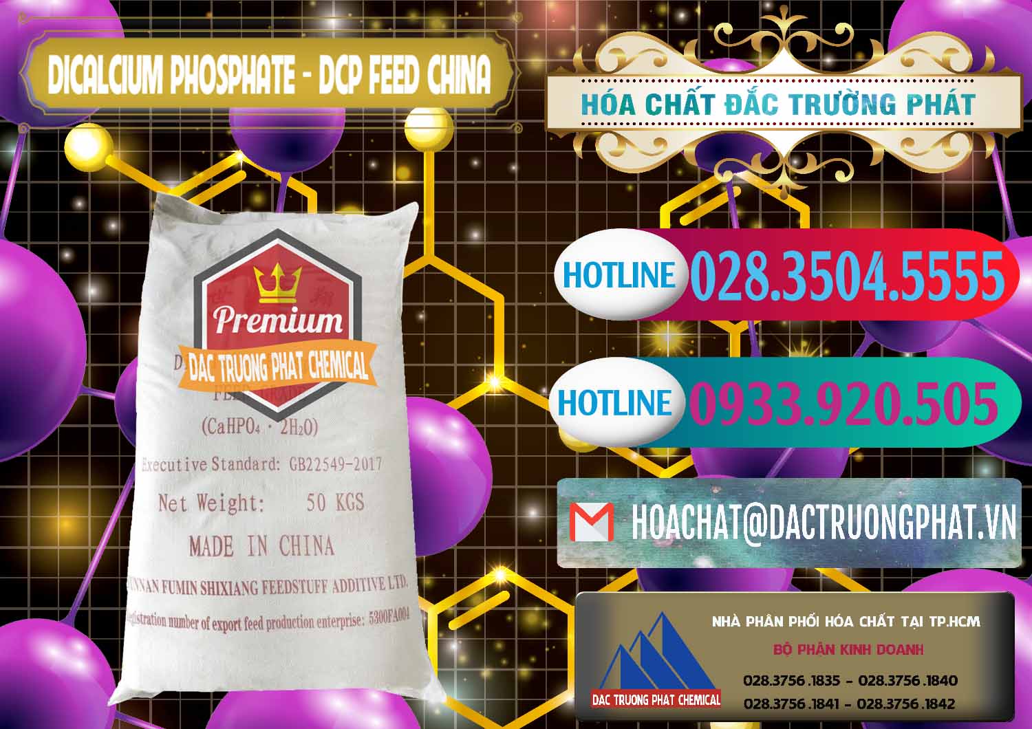 Công ty chuyên phân phối ( bán ) Dicalcium Phosphate - DCP Feed Grade Trung Quốc China - 0296 - Nơi phân phối - cung cấp hóa chất tại TP.HCM - truongphat.vn
