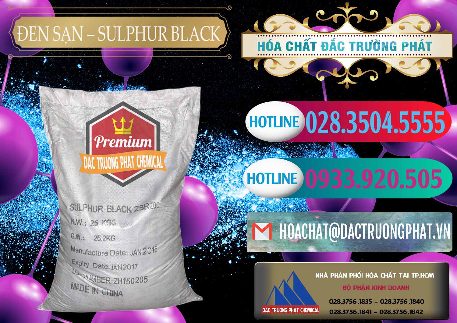 Công ty nhập khẩu _ bán Đen Sạn – Sulphur Black Trung Quốc China - 0062 - Cty cung cấp & phân phối hóa chất tại TP.HCM - truongphat.vn